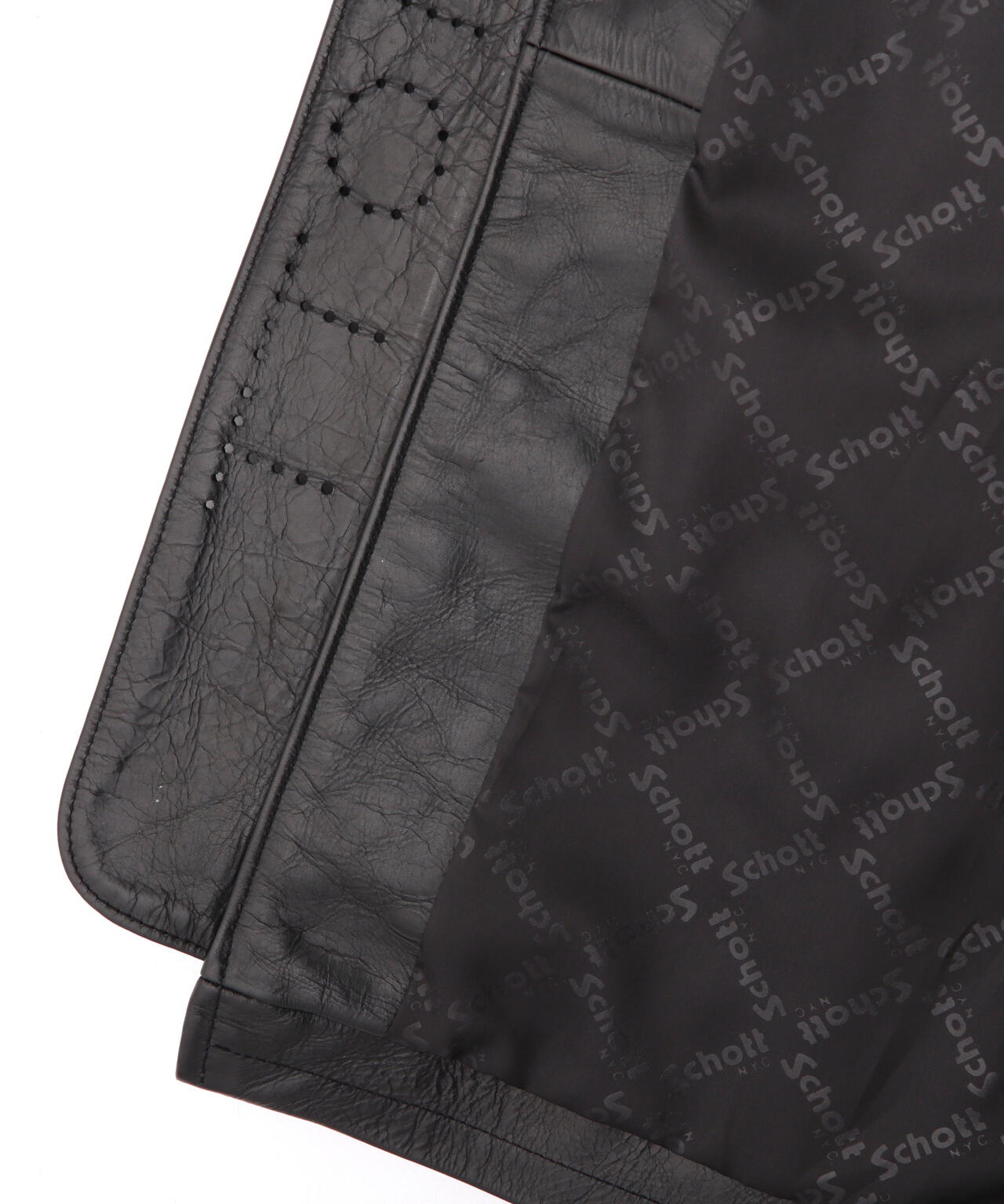 NOCOLLAR RACING JACKET/ノーカラーレーシングジャケット