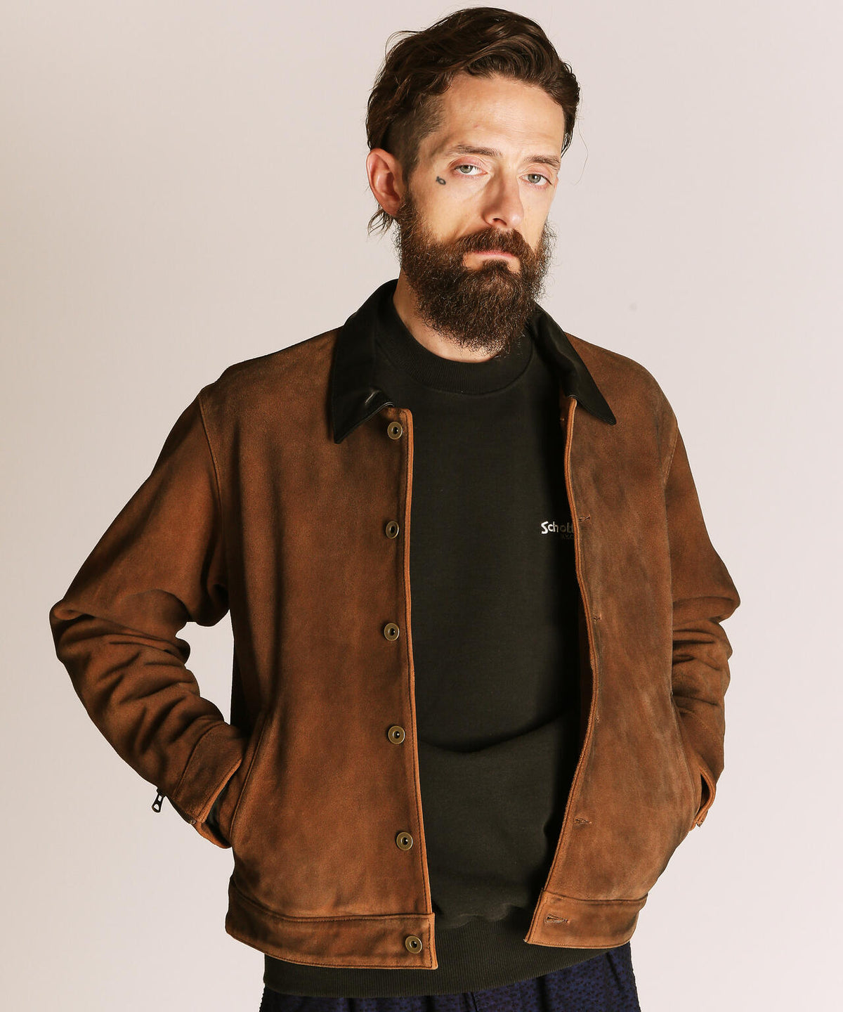 NEWBIE SUEDE LEATHER JACKET/ニュービースウェード レザージャケット 