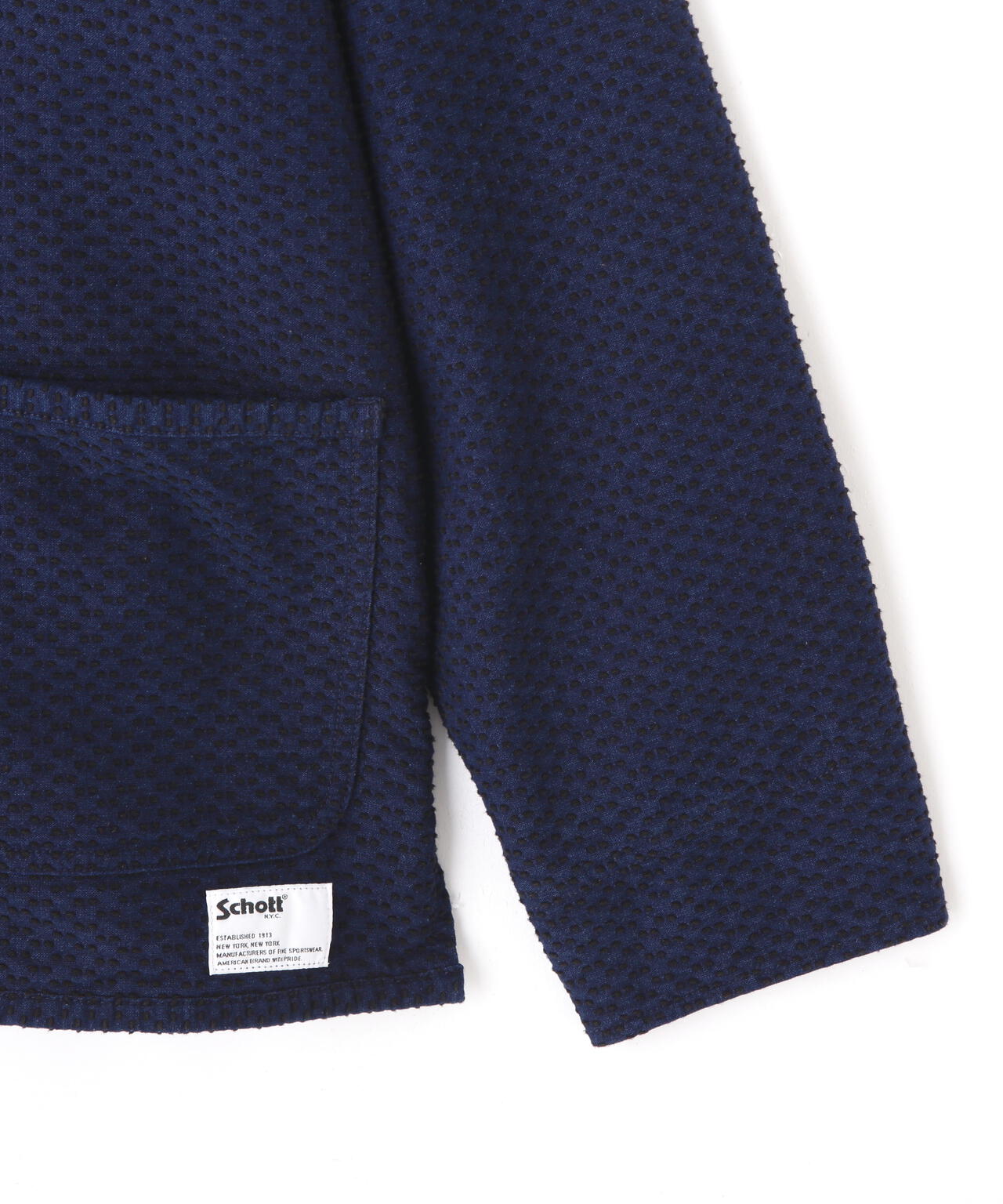 SASHIKO CHINA JACKET/刺子 チャイナ ジャケット