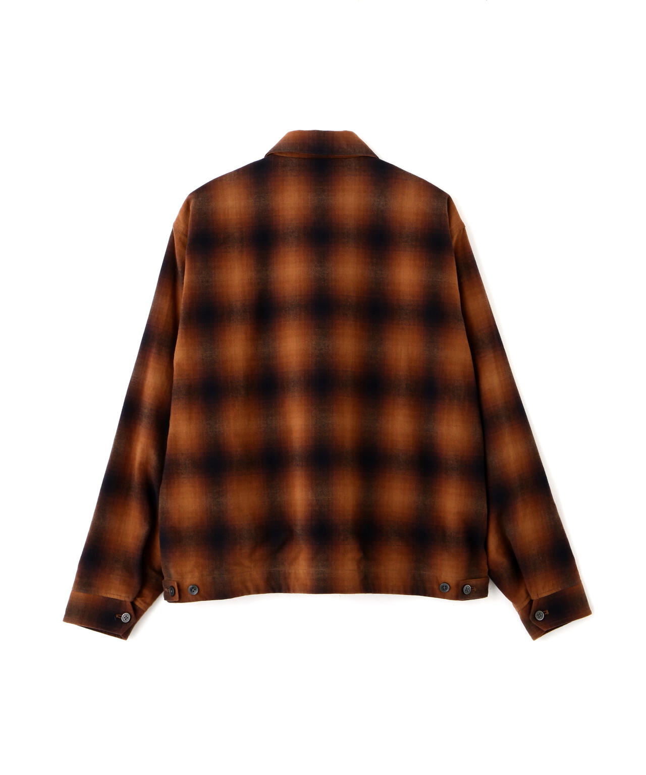 Schott OMBRE CHECK FLANNEL JACKET サイズM OMBRE CHECK FLANNEL JACKET/オンブレチェック フランネル
