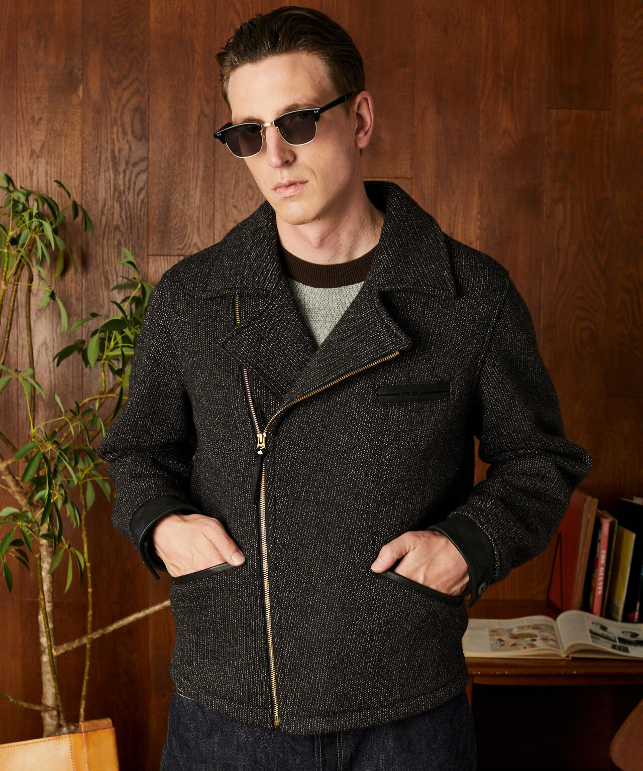 BEACH CLOTH SPORTS JACKET/ビーチクロス スポーツジャケット | Schott