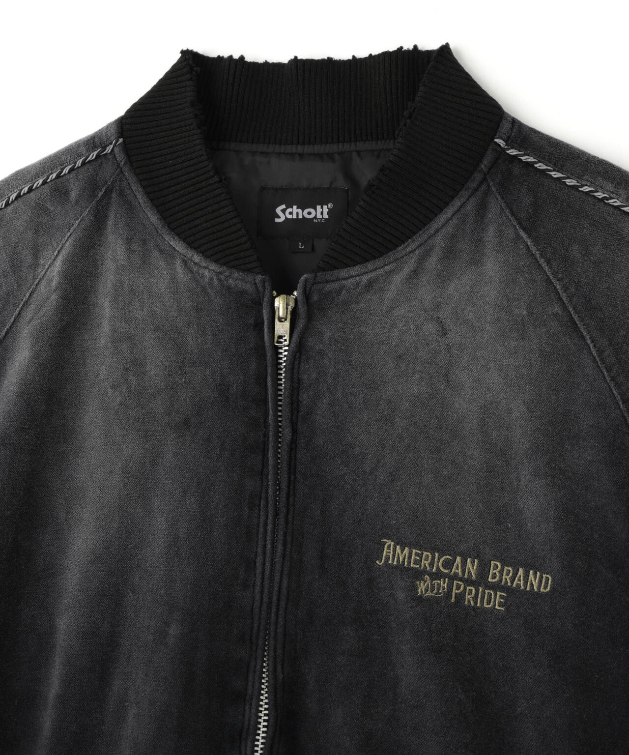 EMB. TIGER GRUNGE SOUVENIR JACKET/タイガー刺繍 グランジスーベニアジャケット