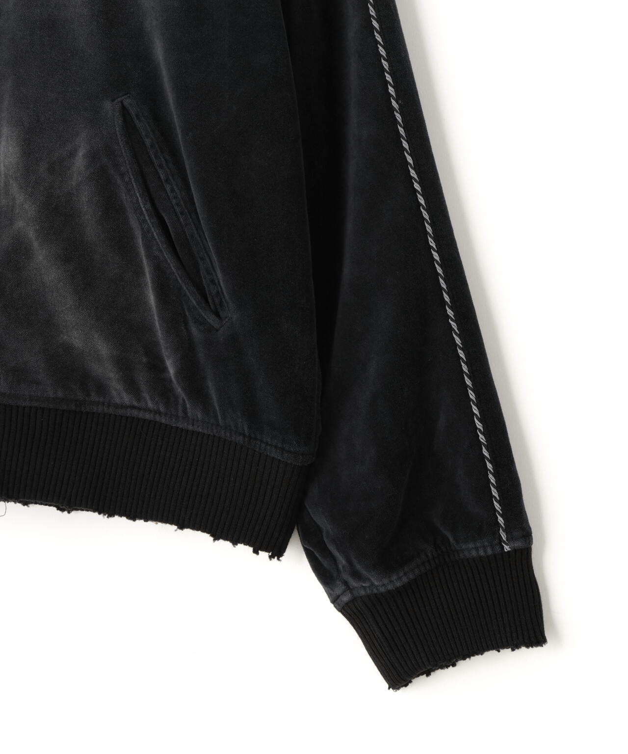 EMB. TIGER GRUNGE SOUVENIR JACKET/タイガー刺繍 グランジスーベニアジャケット