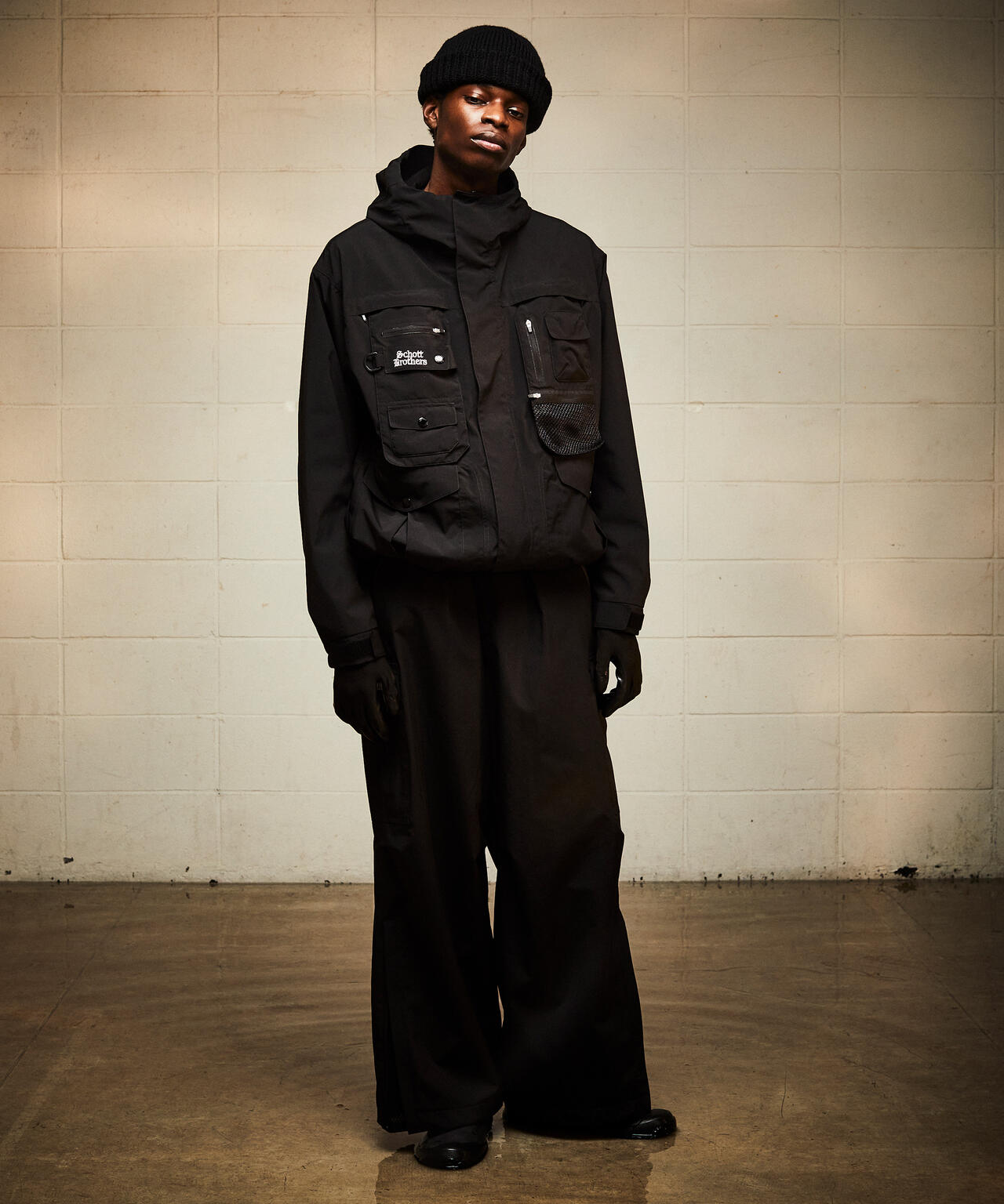 B.S. HOODED JKT/ブラックシープ シェル ジャケット | Schott