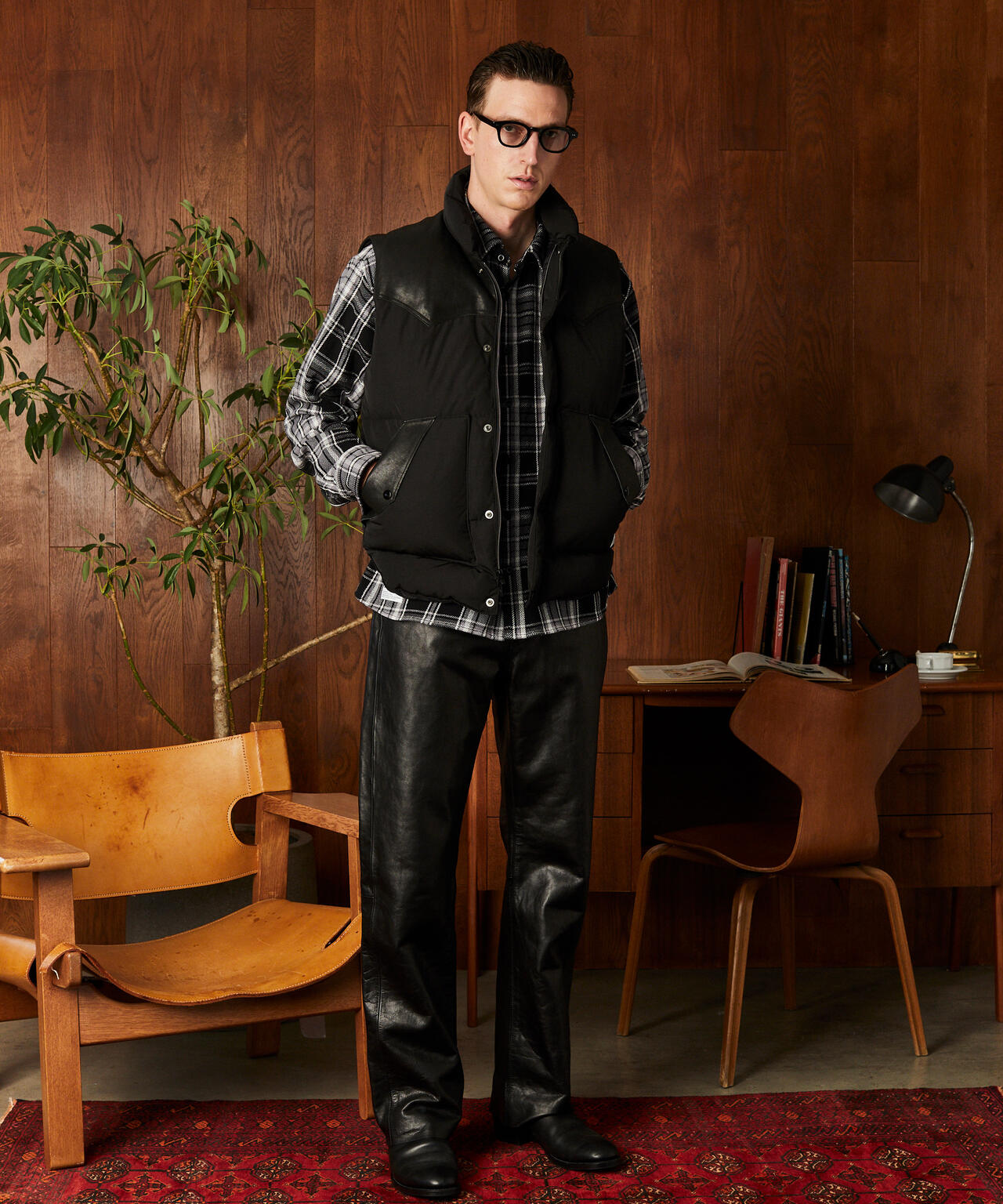 Schott レザーベスト 中古・古着通販】PERFECTO by Schott (パーフェクト バイ