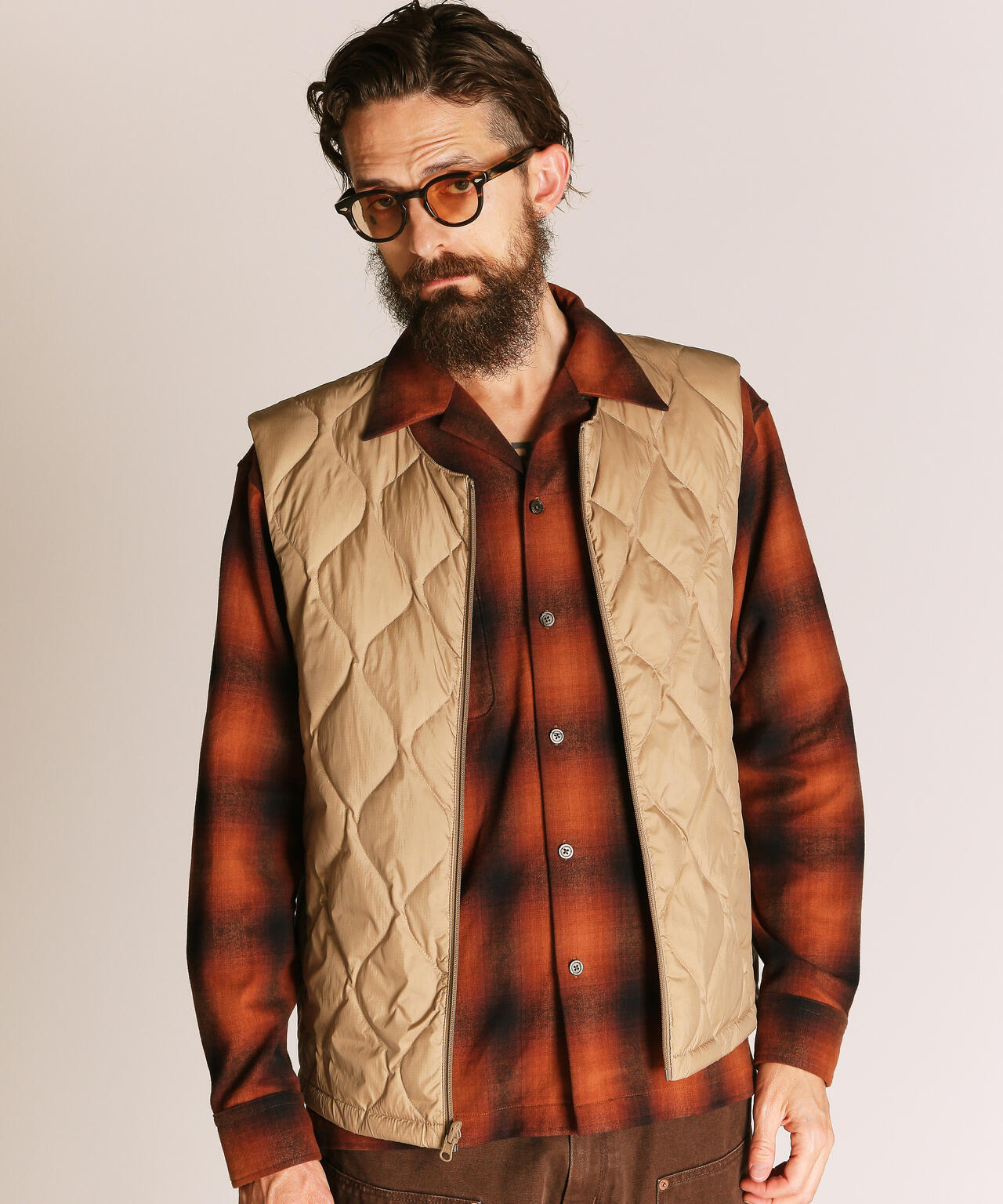 xTAION/タイオン/INNER DOWN VEST/インナーダウンベスト