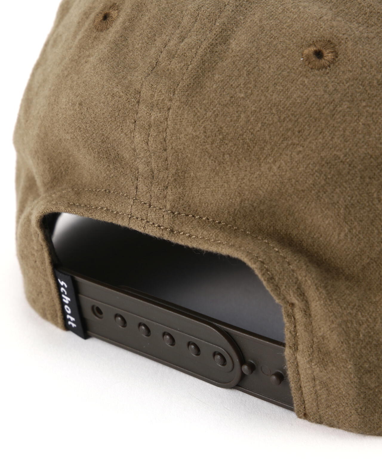 COTTON SUEDE EMB 6P CAP/コットンスウェード 刺繍キャップ