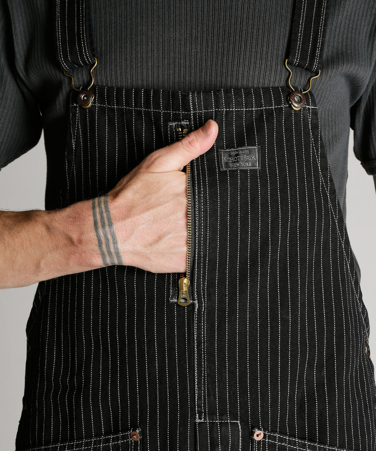 OLD HICKORY OVERALL/オールド ヒッコリー オーバーオール | Schott