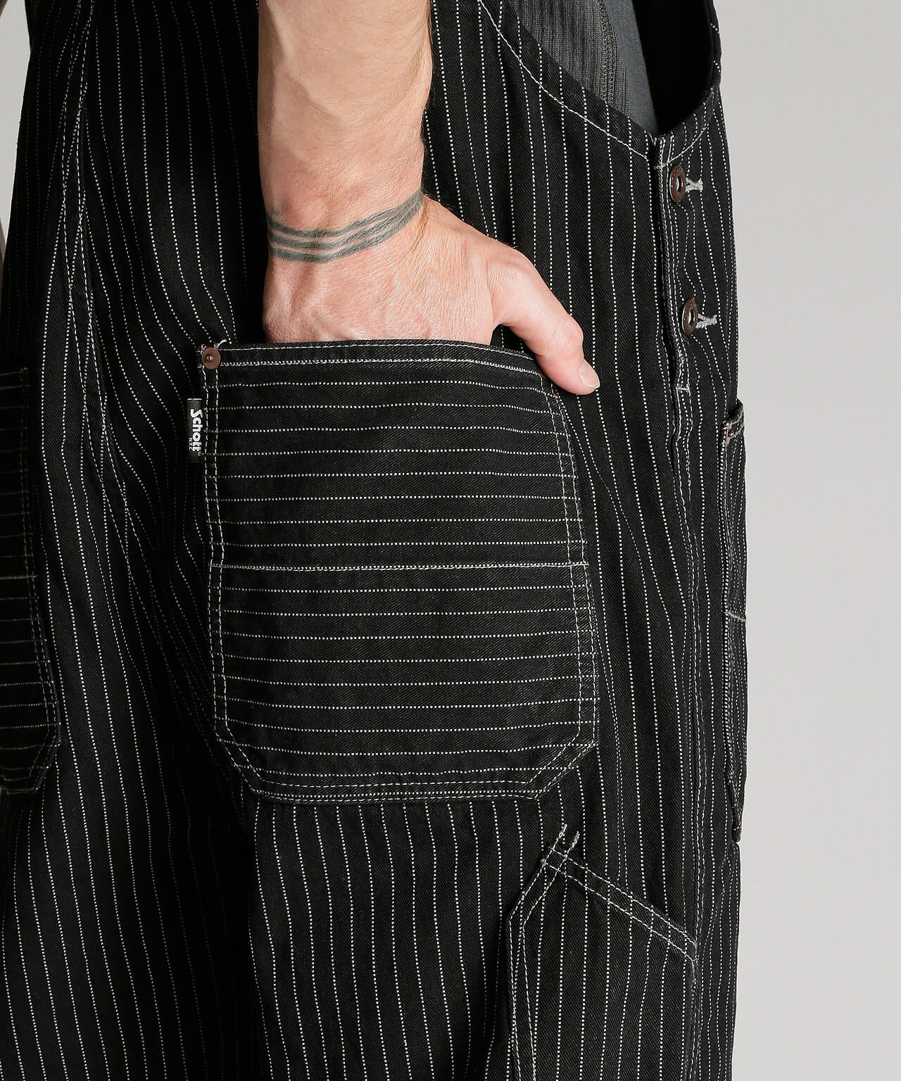 OLD HICKORY OVERALL/オールド ヒッコリー オーバーオール | Schott