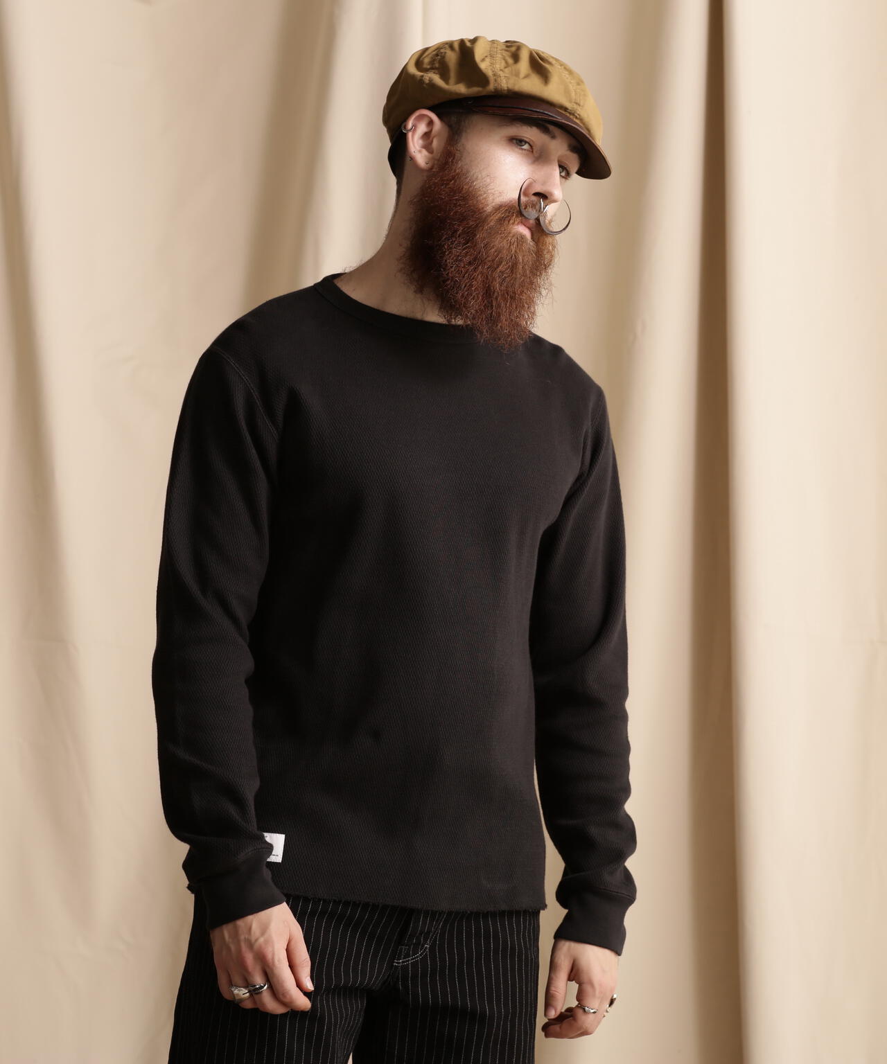 HONEYCOMB WAFFLE T-SHIRT/ハニカムワッフル Tシャツ | Schott