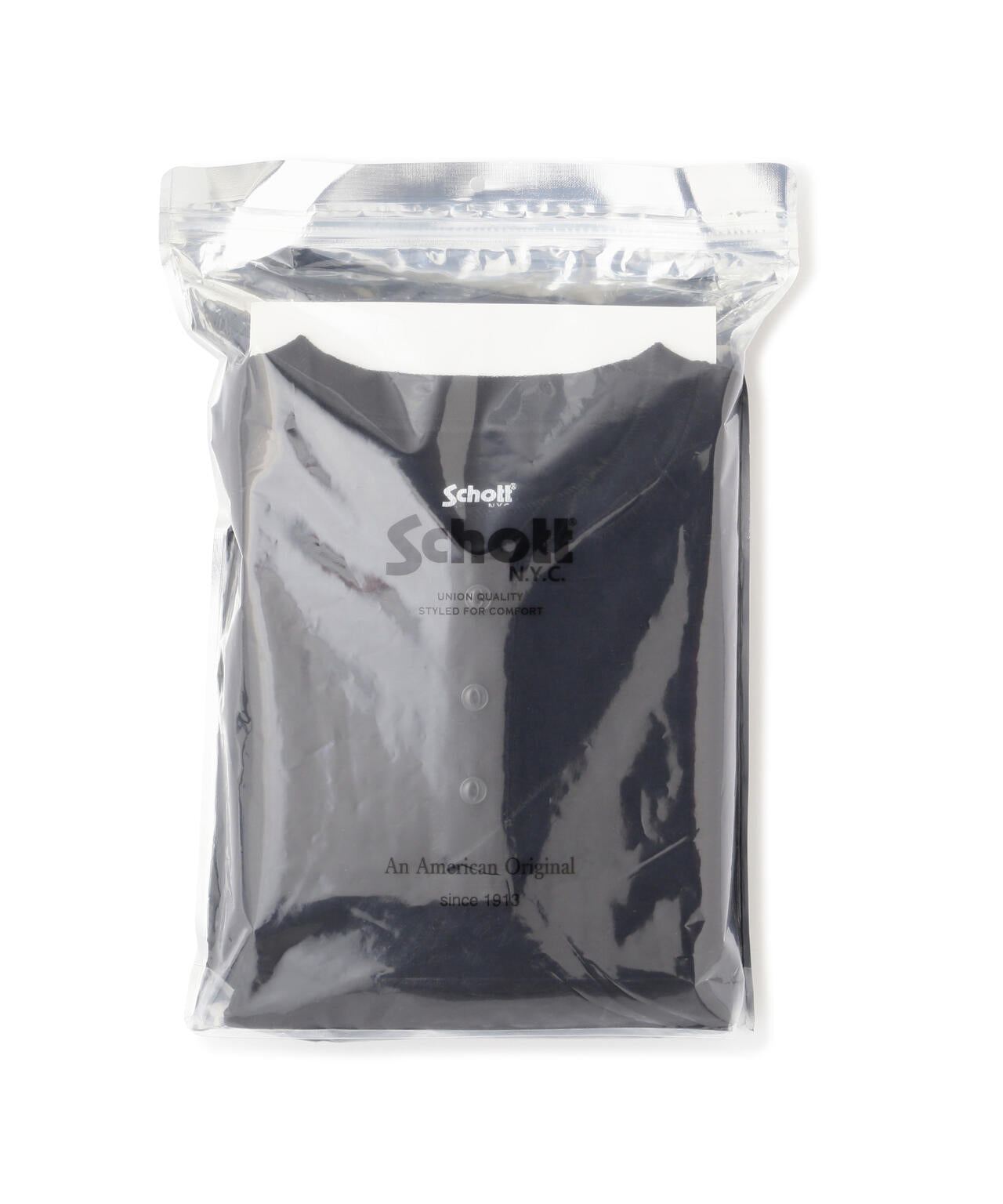 2PACK LS HENLEY NECK T-SHIRT/2パック ヘンリーネック ロンT | Schott