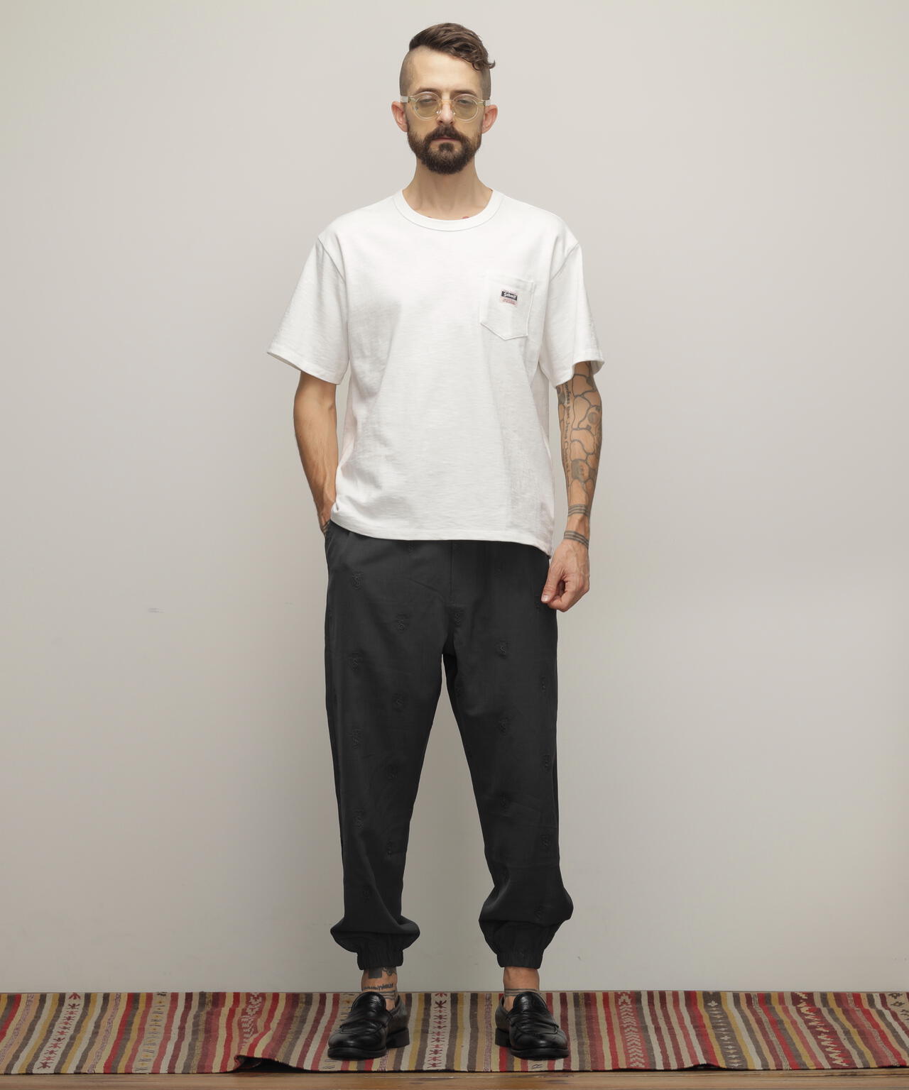 WORK LABEL POCKET T-SHIRT/ワークラベル ポケットTシャツ | Schott