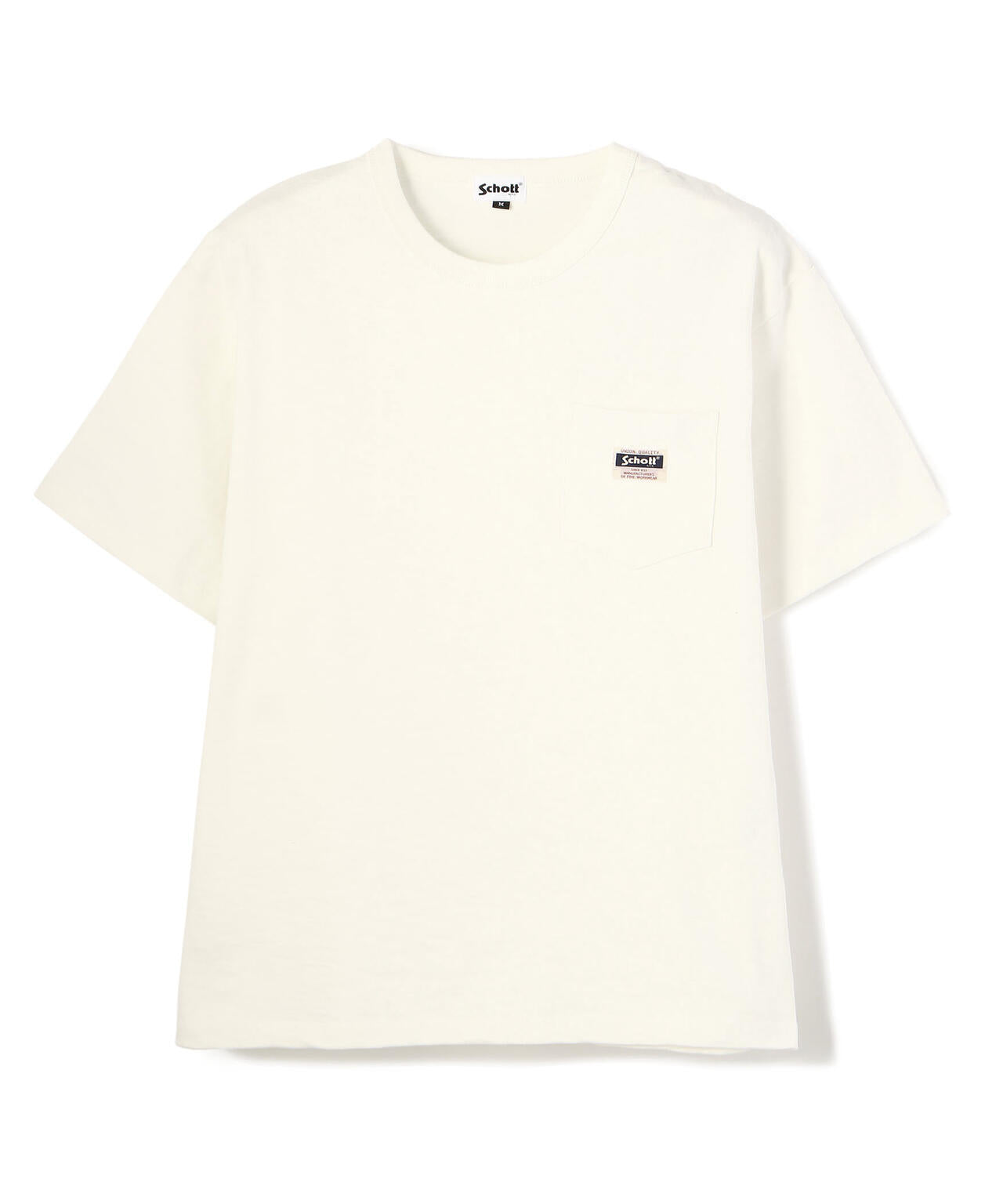 WORK LABEL POCKET T-SHIRT/ワークラベル ポケットTシャツ | Schott