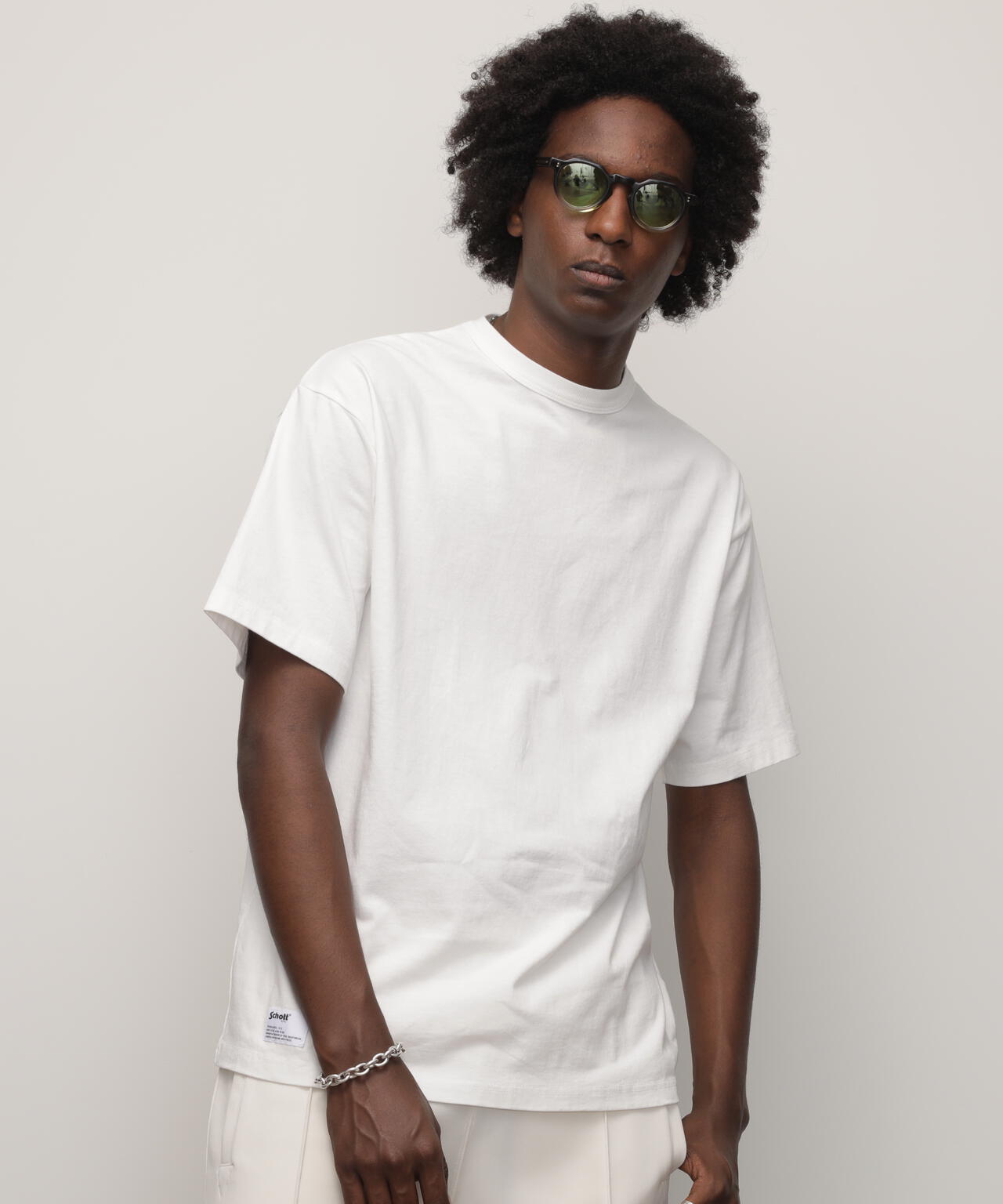 PIGMENT O/D SS T-SHIRT/ピグメント オーバーダイ Tシャツ | Schott
