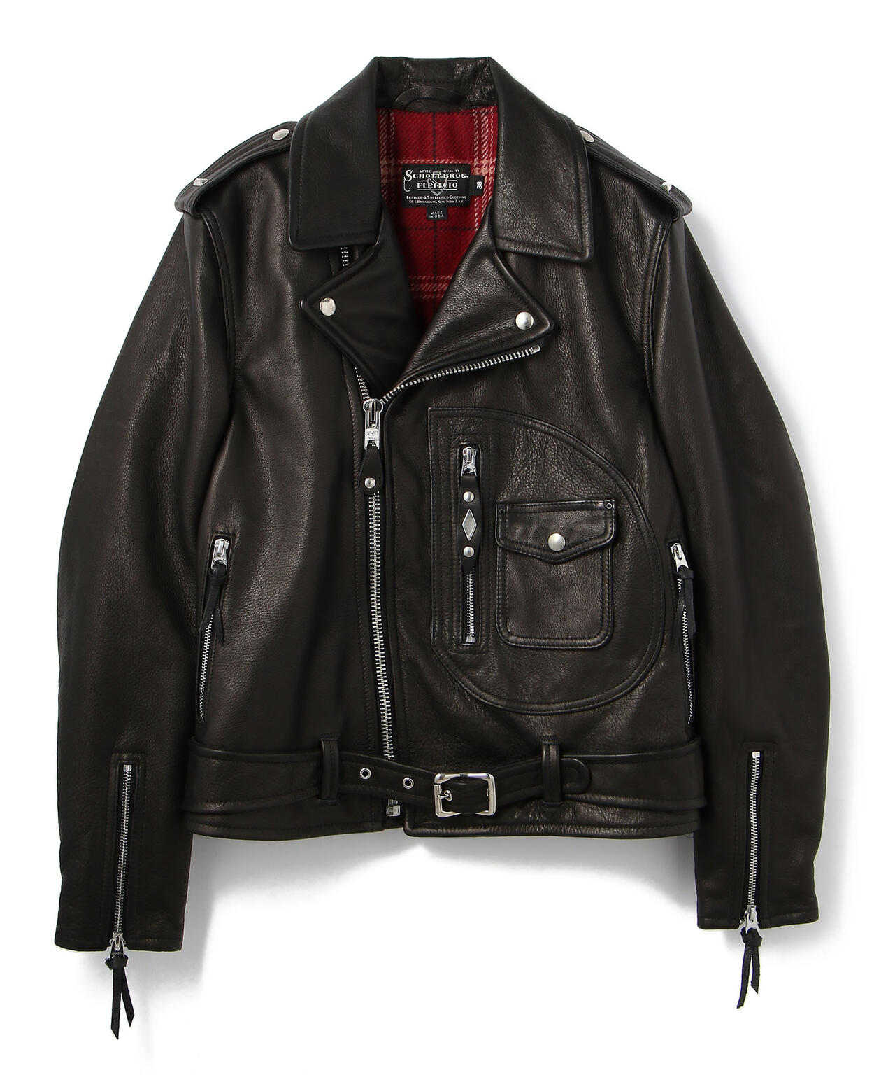 528US COW NEW NAKED D-POCKET RIDERS/ニューネイキッド Dポケット