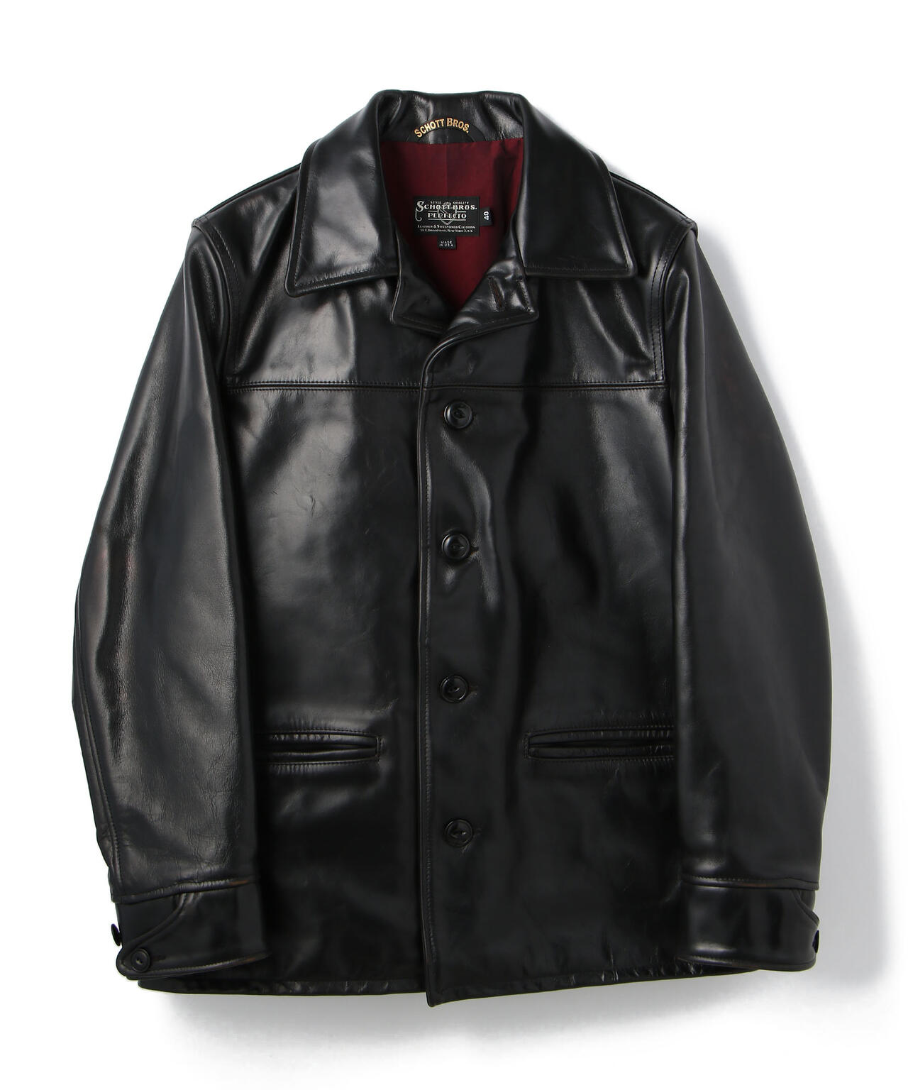 632US LEATHER CARCOAT/カーコート | Schott（ショット） ｜【公式