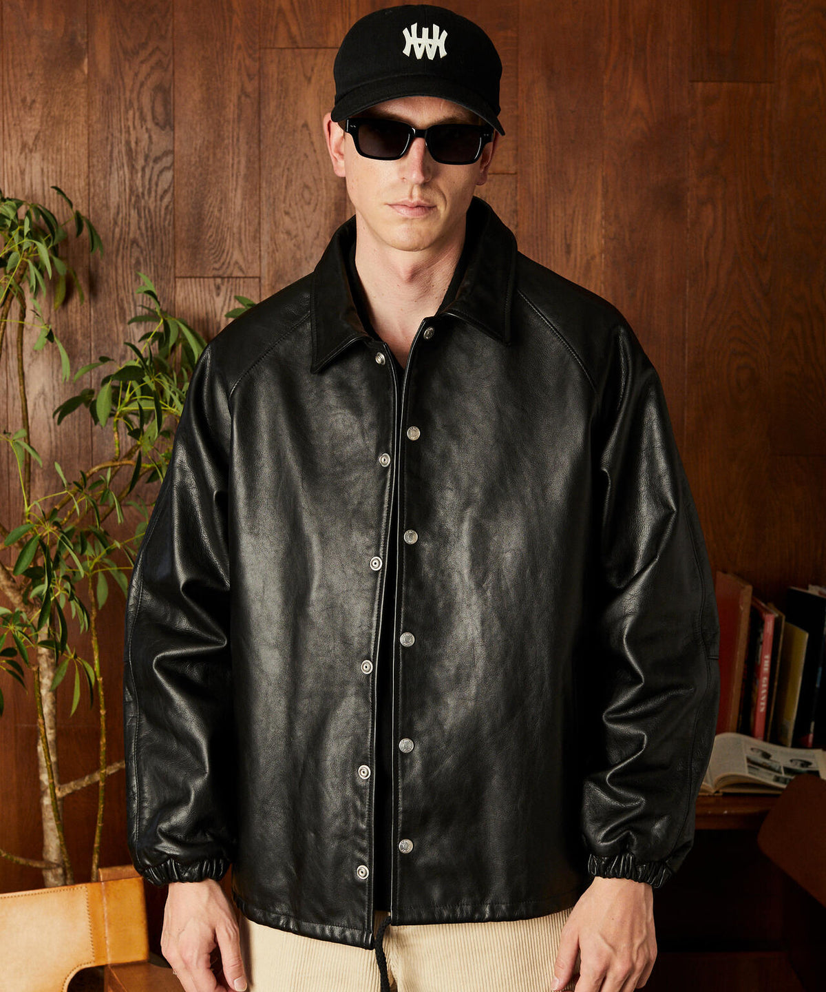 LEATHER COACH JACKET/レザーコーチジャケット | Schott（ショット 