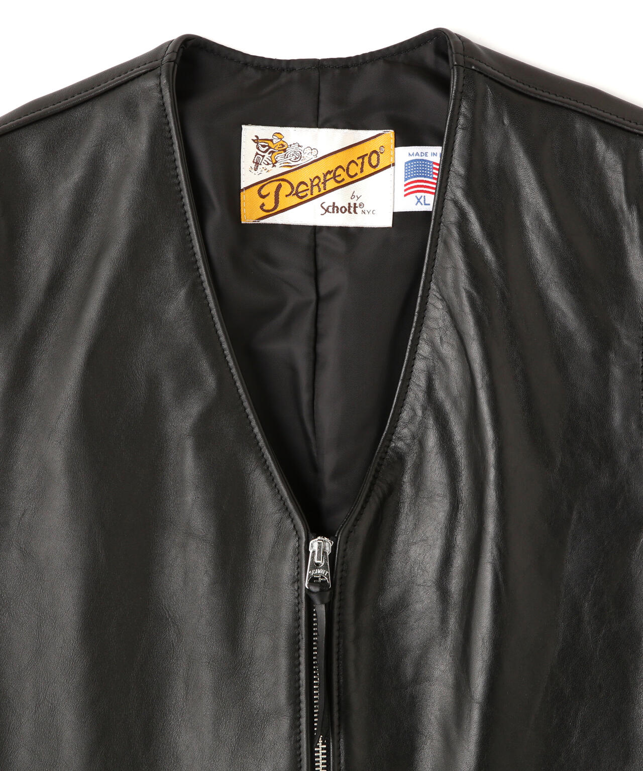 193V LEATHER VEST/レザーベスト