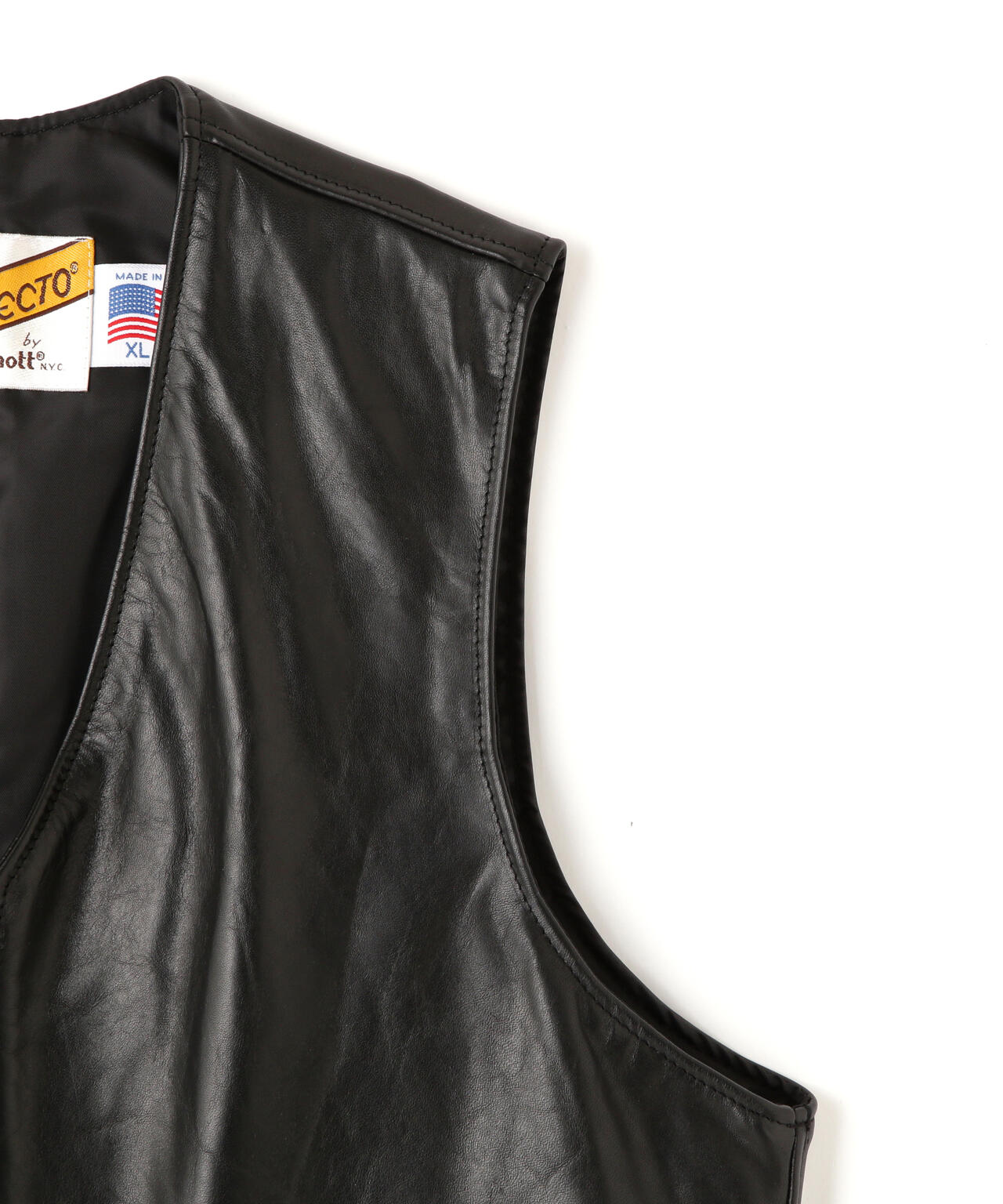 ショット　レザーベスト　１９３V [193V] 193V LEATHER VEST/レザーベスト | Schott（ショット） ｜【公式】通販