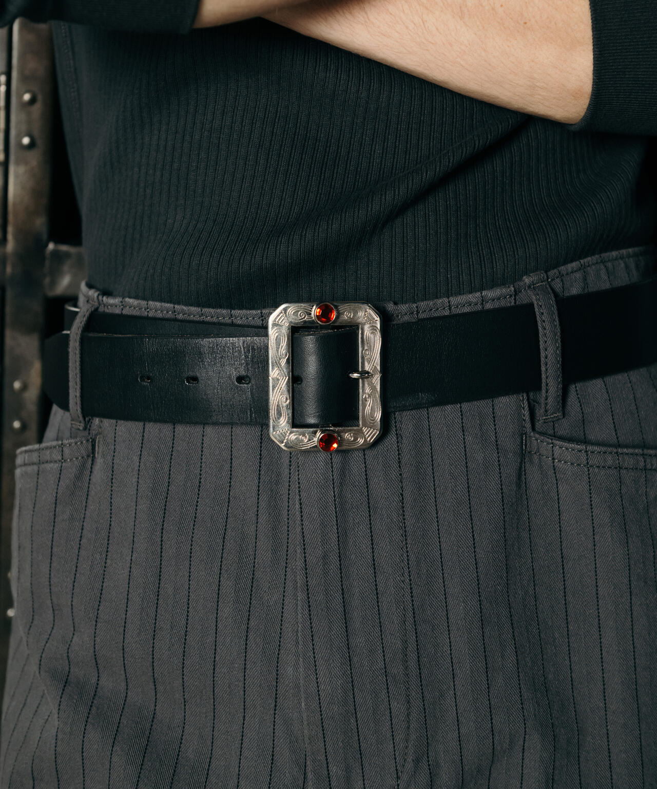TWO STONES BUCKLE BELT/ツーストーンズ バックルベルト