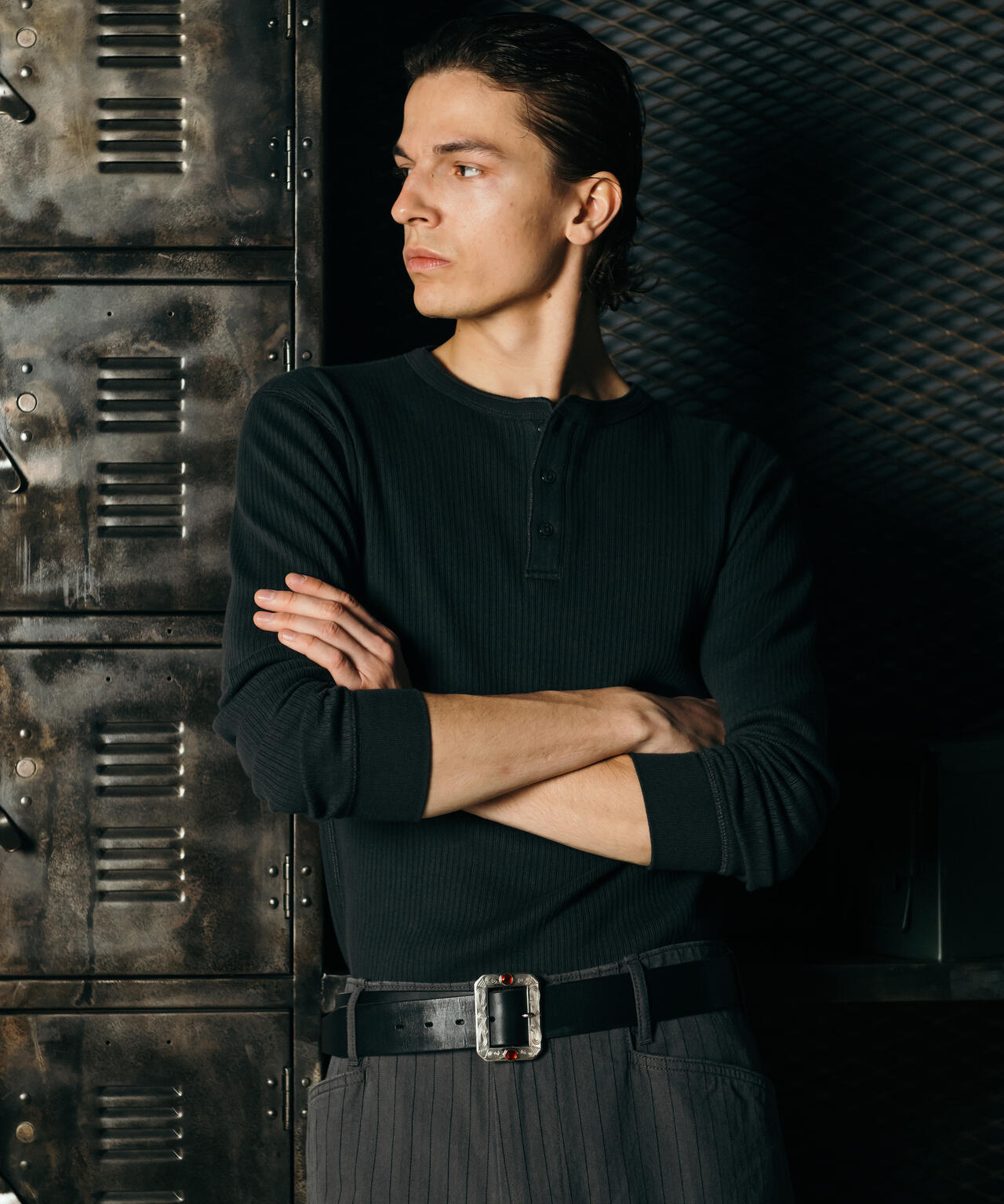 TWO STONES BUCKLE BELT/ツーストーンズ バックルベルト | Schott