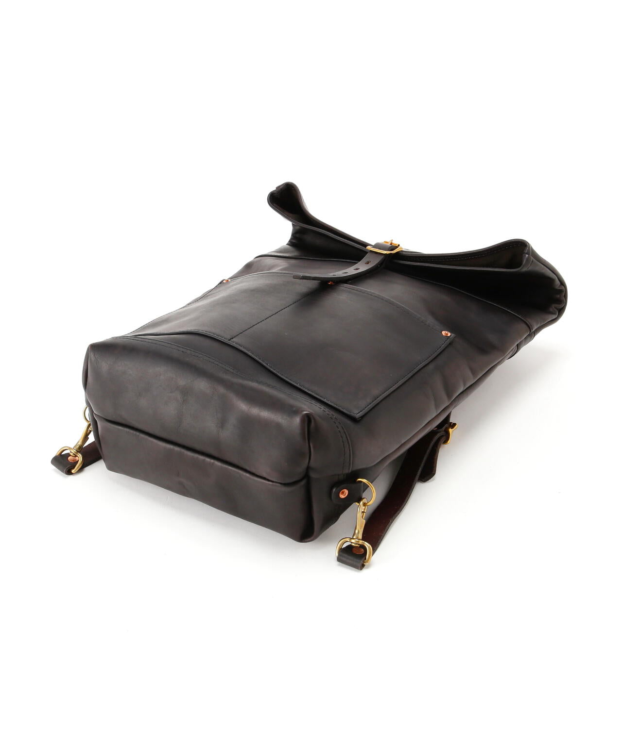 VASCO/ヴァスコ/LEATHER ROLLTOP RUCKSACK/レザーロールトップ リュックサック