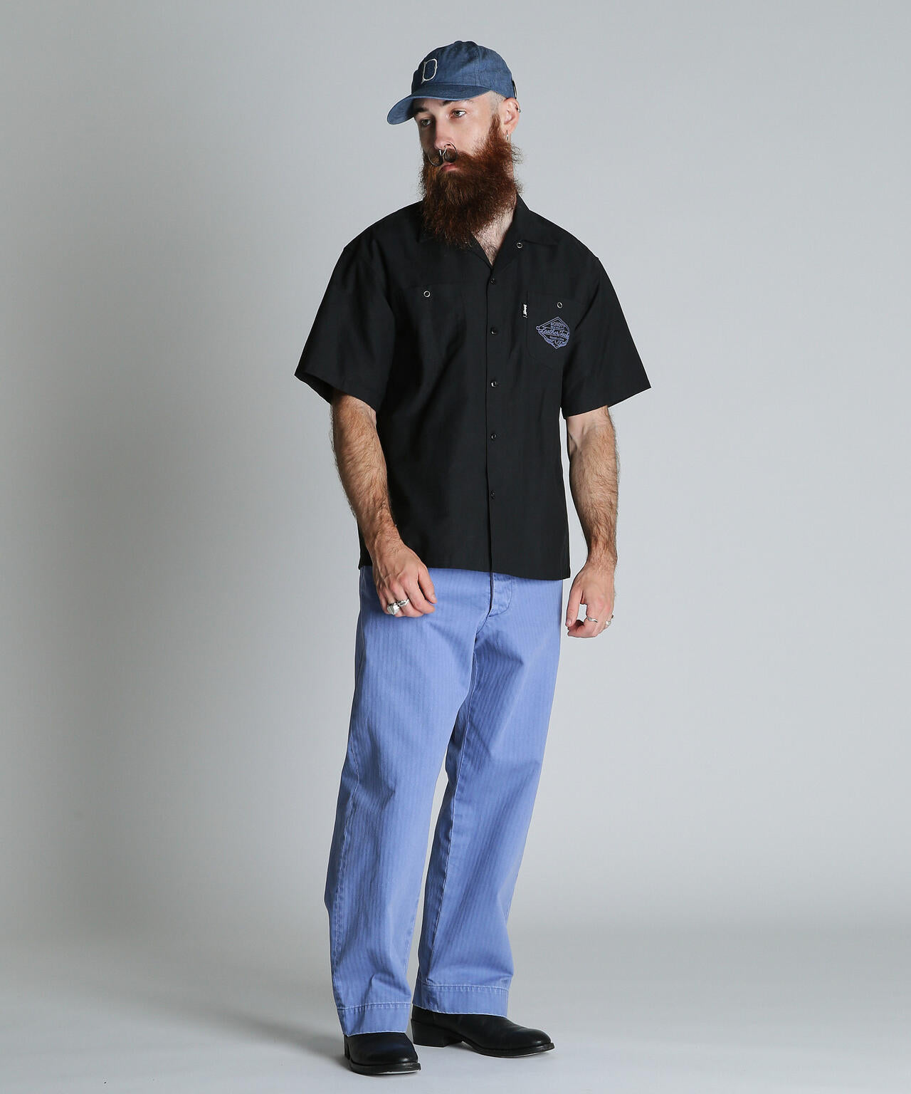 HERRINGBONE TROUSERS/ヘリンボーンパンツ