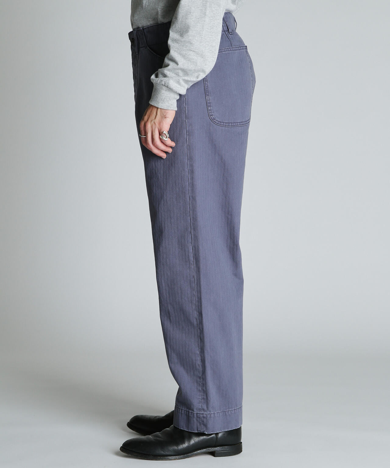 HERRINGBONE TROUSERS/ヘリンボーンパンツ