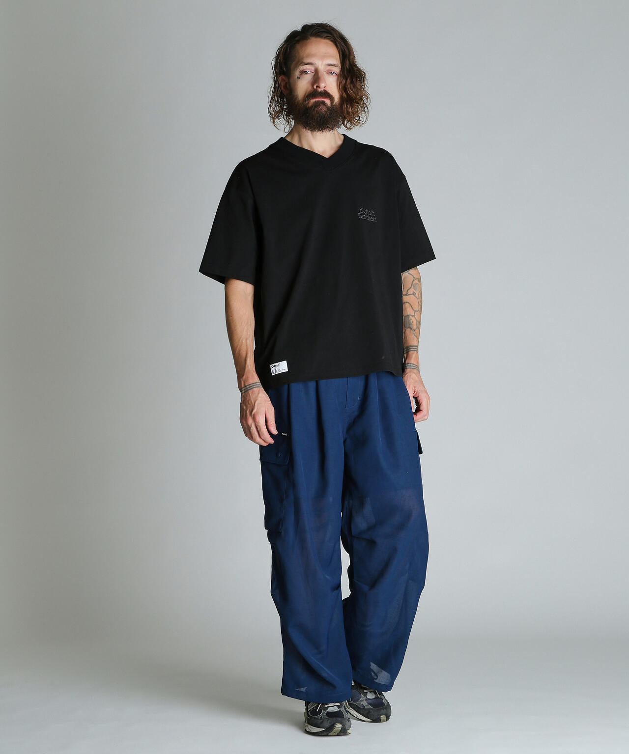 4月19日まで販売 Schott シフォン カーゴパンツ CHIFFON CARGO PANTS/シフォン カーゴパンツ | Schott（ショット