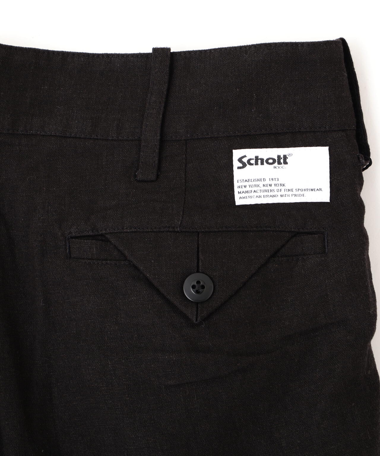 LINEN TROUSERS/リネン トラウザー | Schott（ショット） ｜【公式