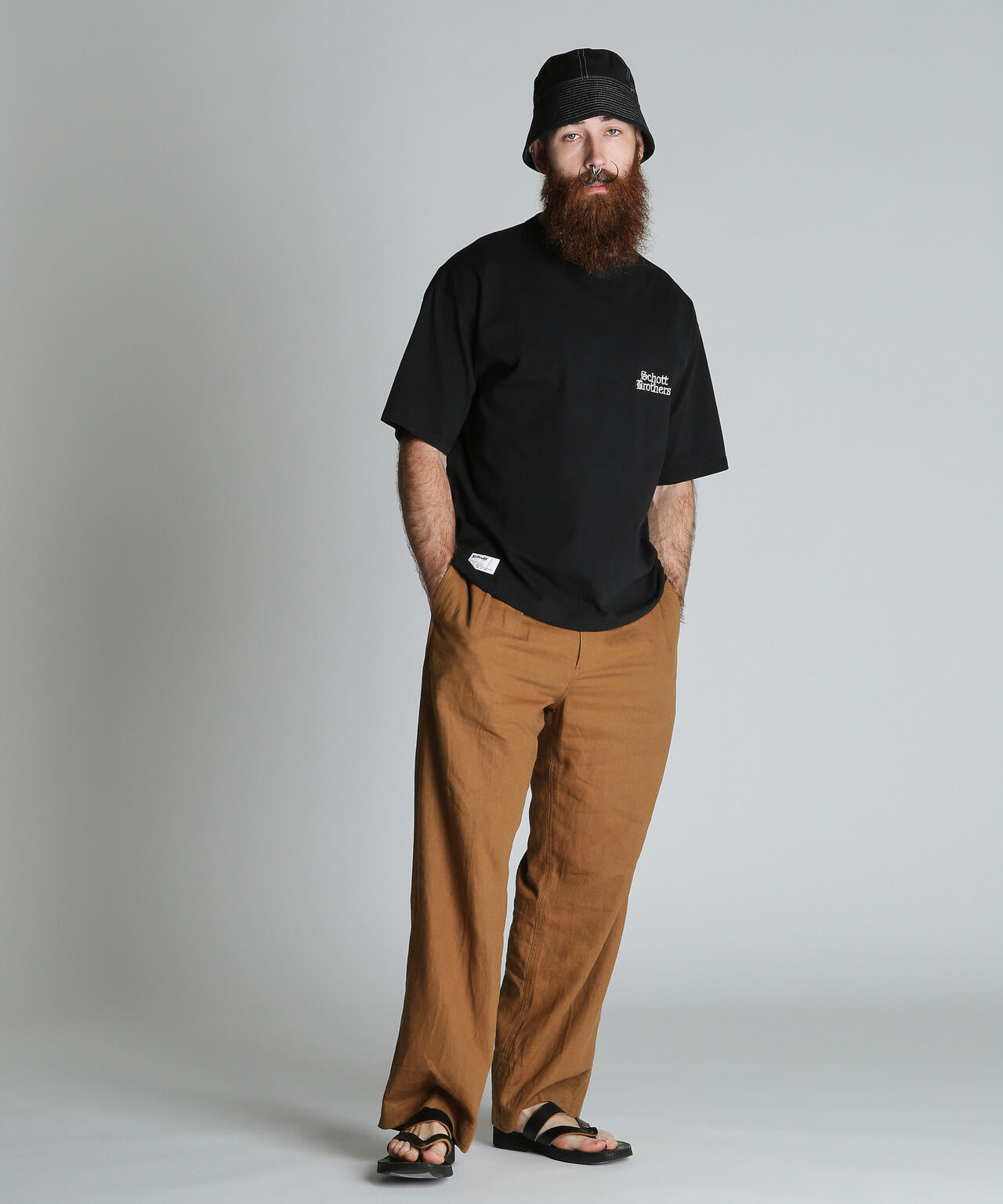 LINEN TROUSERS/リネン トラウザー | Schott（ショット） ｜【公式