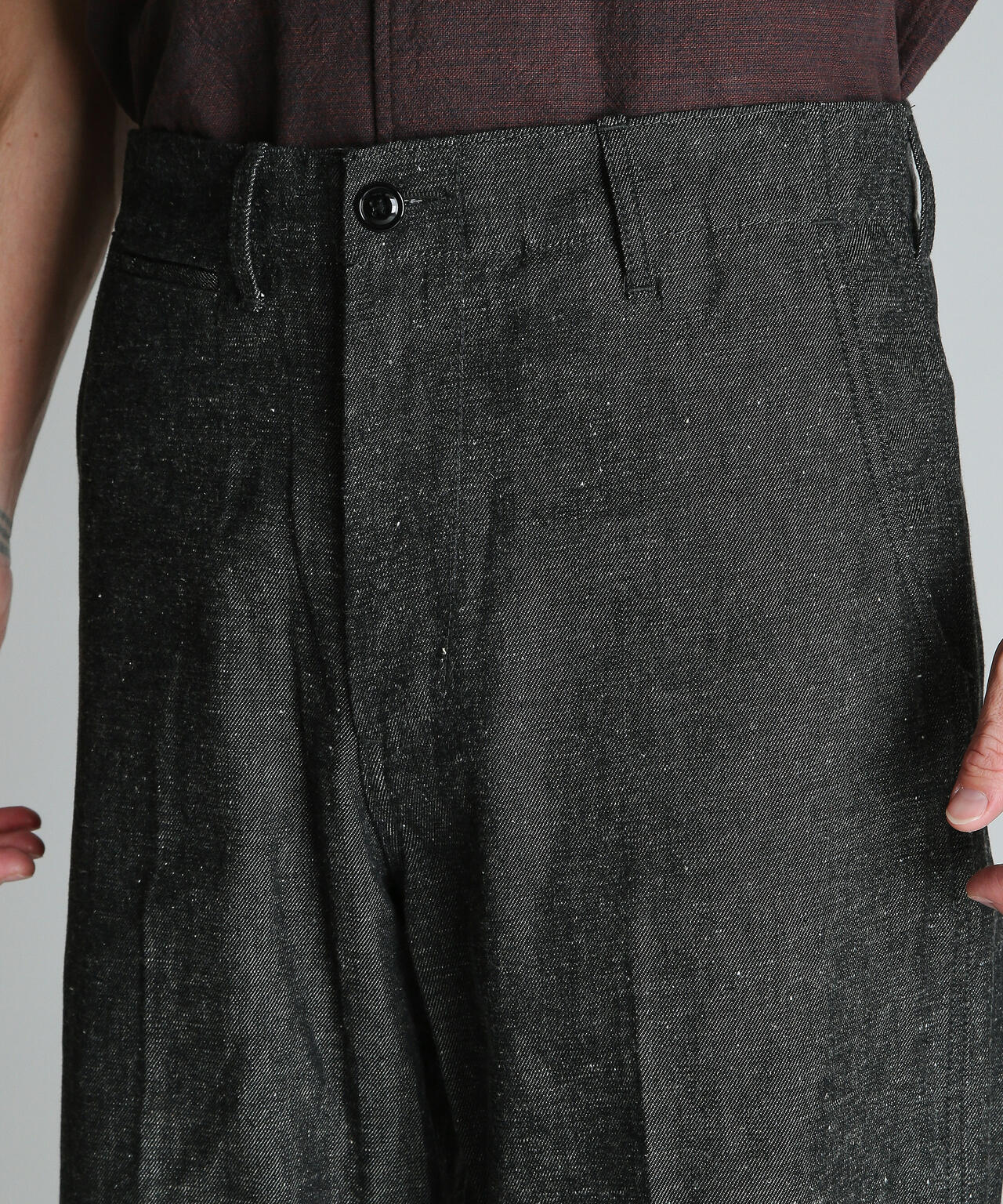 NEP DENIM RAW TROUSERS/ネップデニム ロウトラウザーズ | Schott