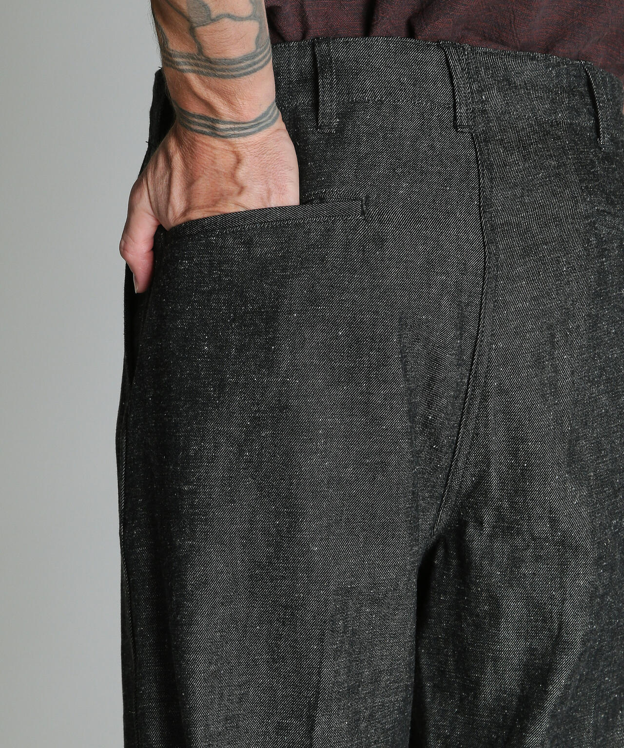 NEP DENIM RAW TROUSERS/ネップデニム ロウトラウザーズ | Schott
