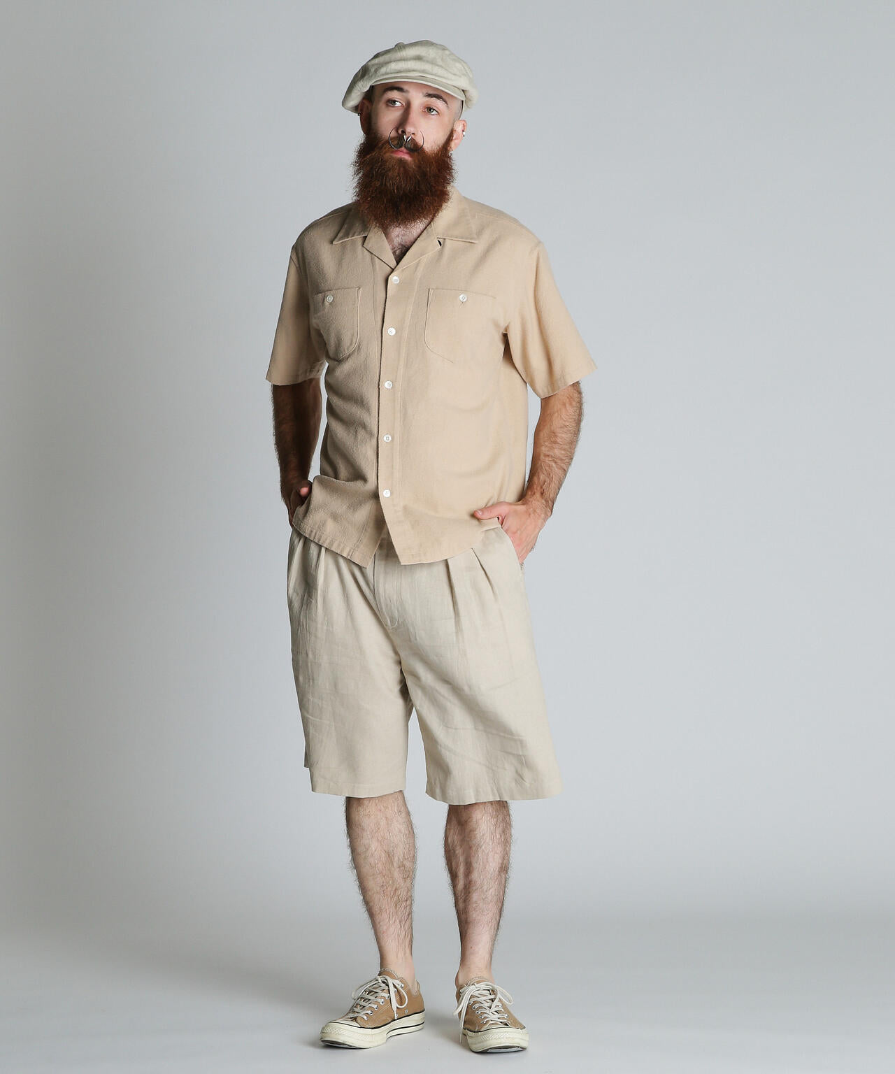 Schott コットンリネンツナギ LINEN SHORTS/リネン ショーツ | Schott（ショット） ｜【公式】通販
