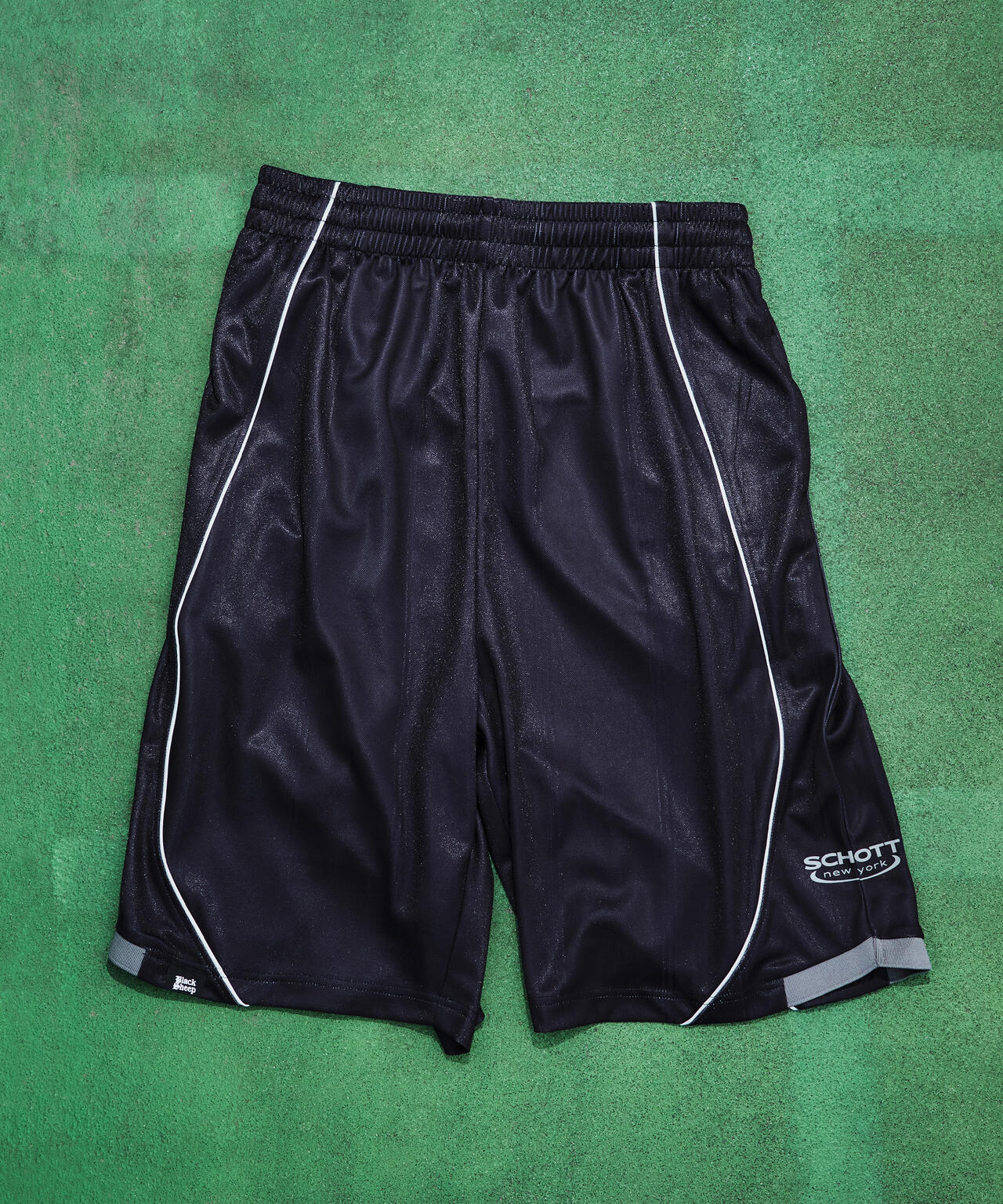 Schott ブラックシープ ショートパンツ ショーツ 黒 メンズ M ショット BLACK SHEEP GAME SHORTS/ゲームショーツ | Schott（ショット