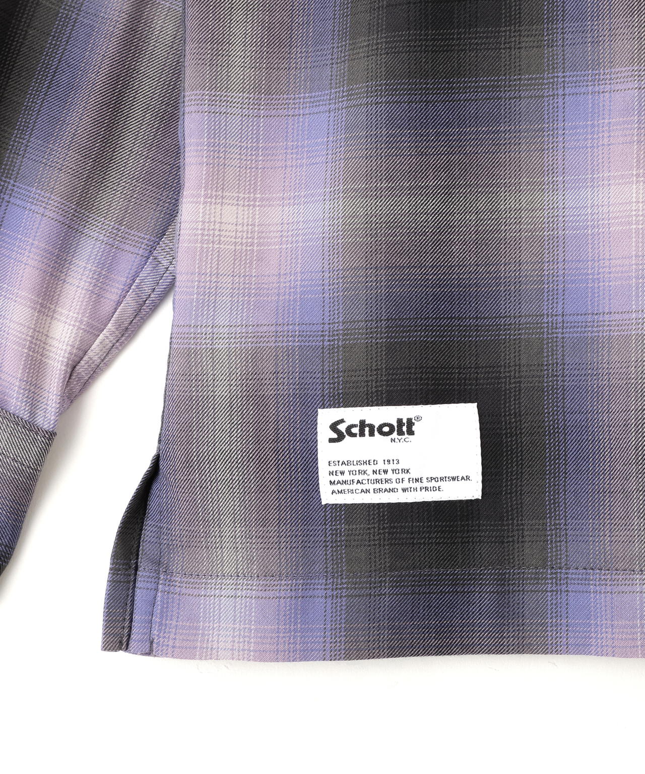 OMBRE CHECK SHIRT/オンブレチェックシャツ | Schott（ショット