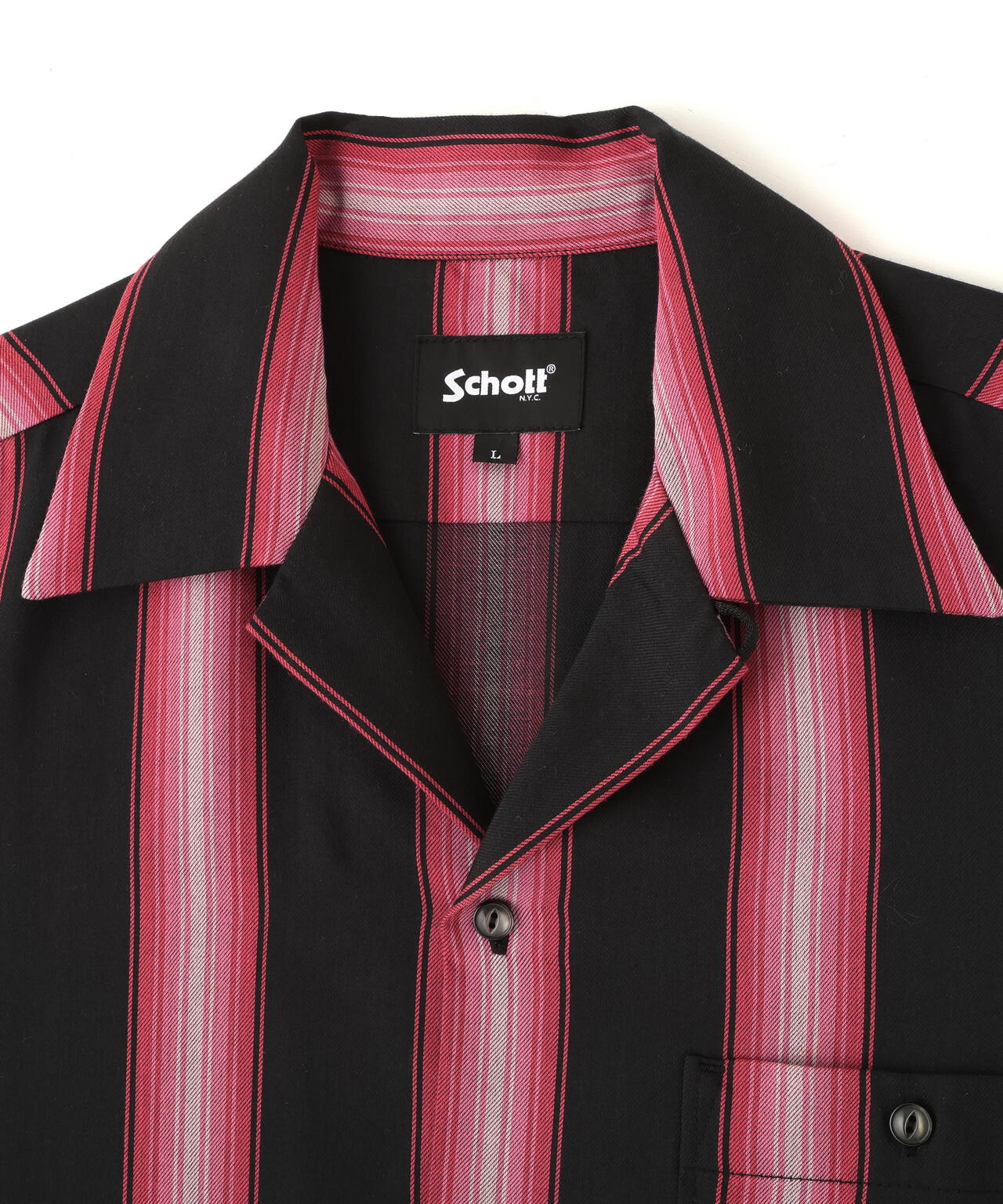 STRIPE SHIRT/ストライプ シャツ | Schott（ショット） ｜【公式】通販