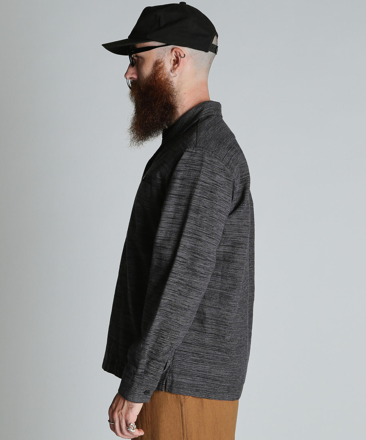 MIX SHARK COLLAR  SHIRT/ミックスシャーク カラーシャツ