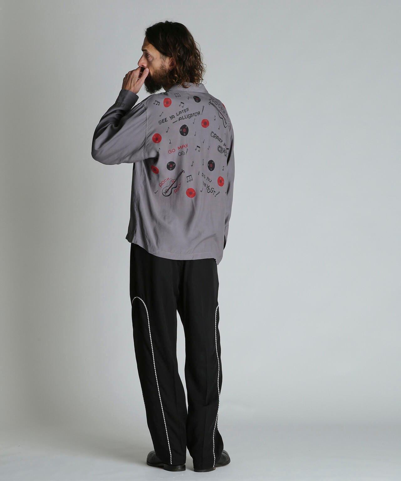 ROCK'N ROLL RAYON SHIRT/ロックンロール レーヨンシャツ