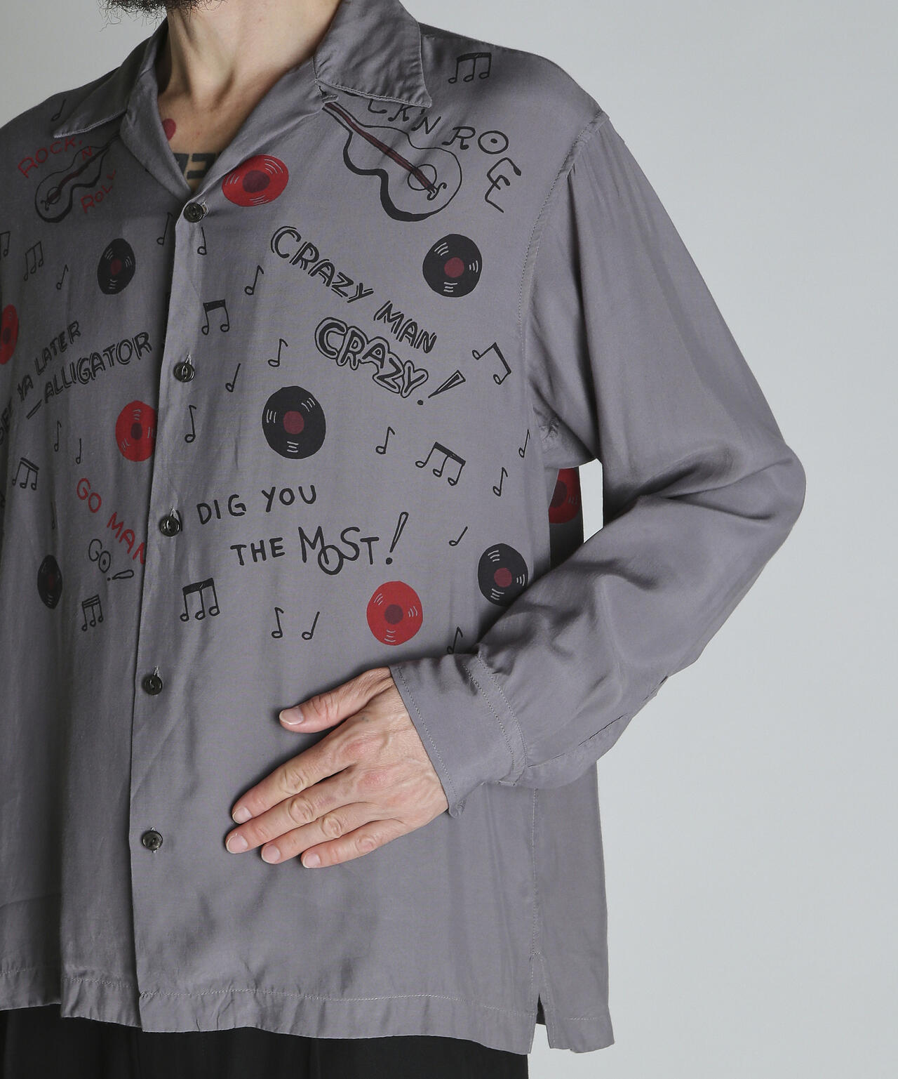 ROCK'N ROLL RAYON SHIRT/ロックンロール レーヨンシャツ