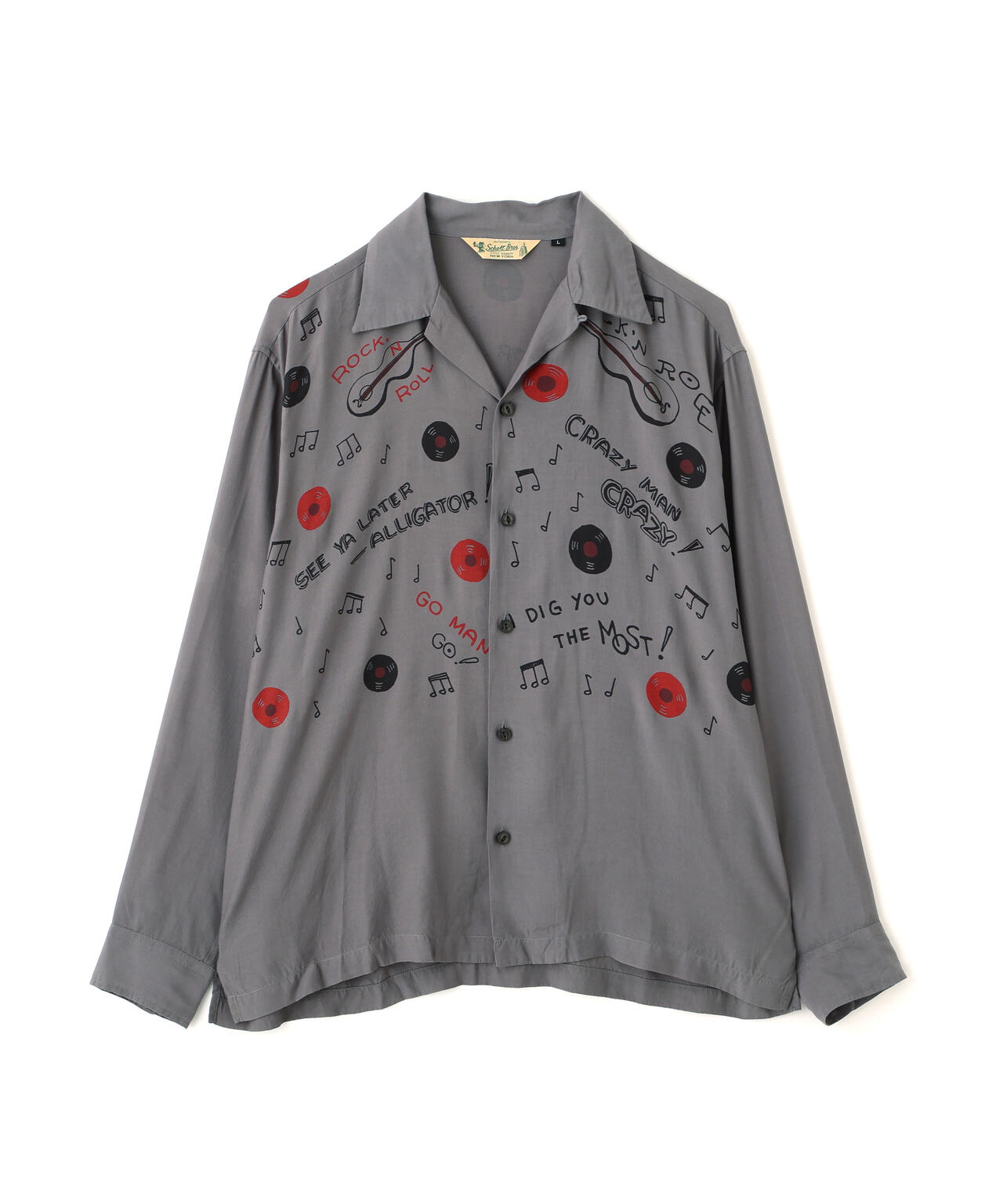 ROCK'N ROLL RAYON SHIRT/ロックンロール レーヨンシャツ | Schott
