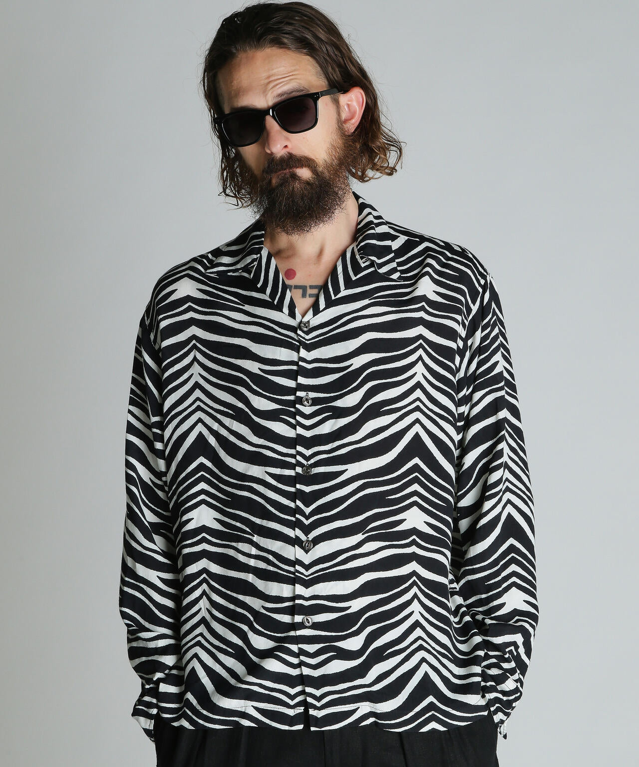 ZEBRA RAYON SHIRT/ゼブラレーヨンシャツ