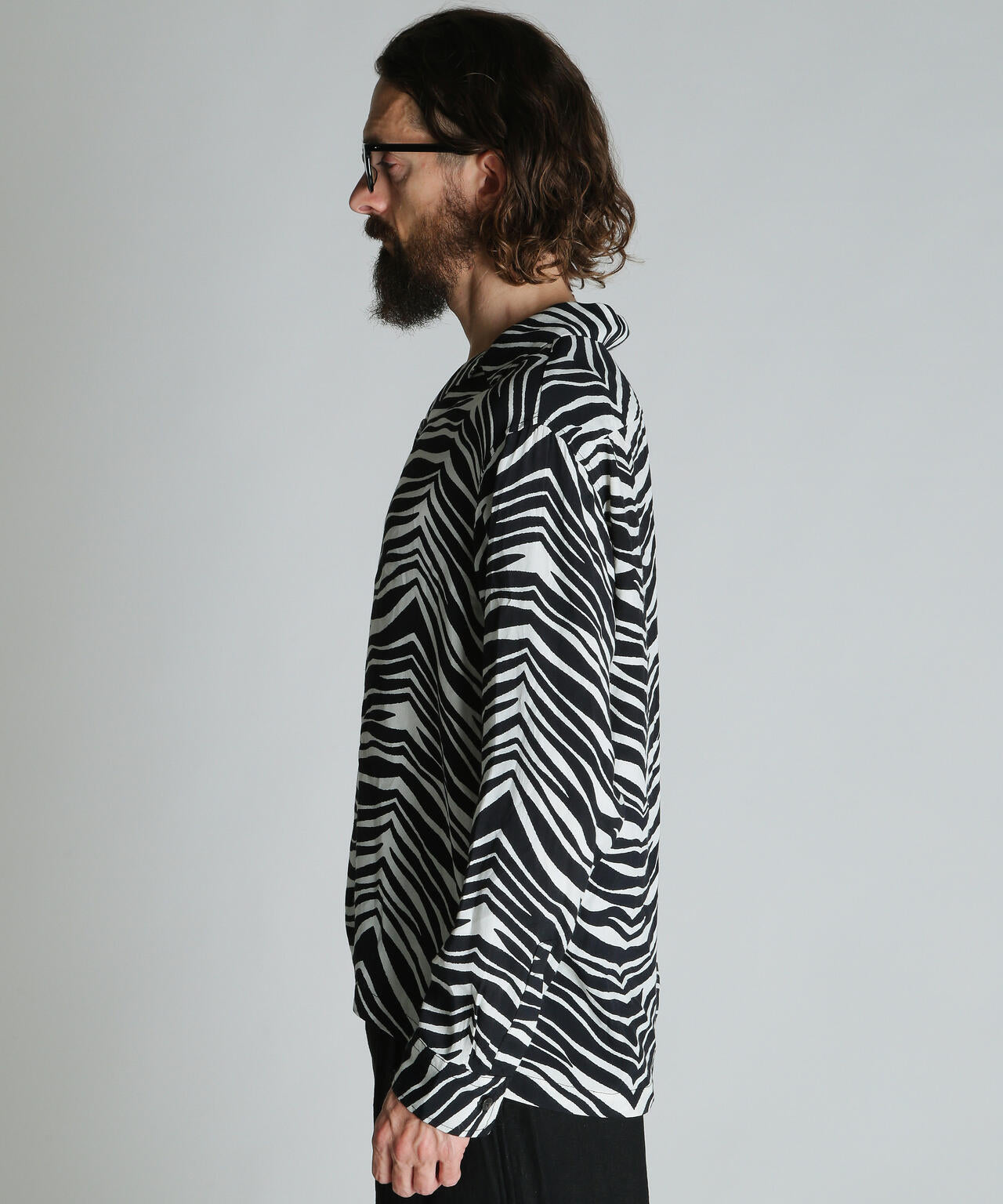 ZEBRA RAYON SHIRT/ゼブラレーヨンシャツ