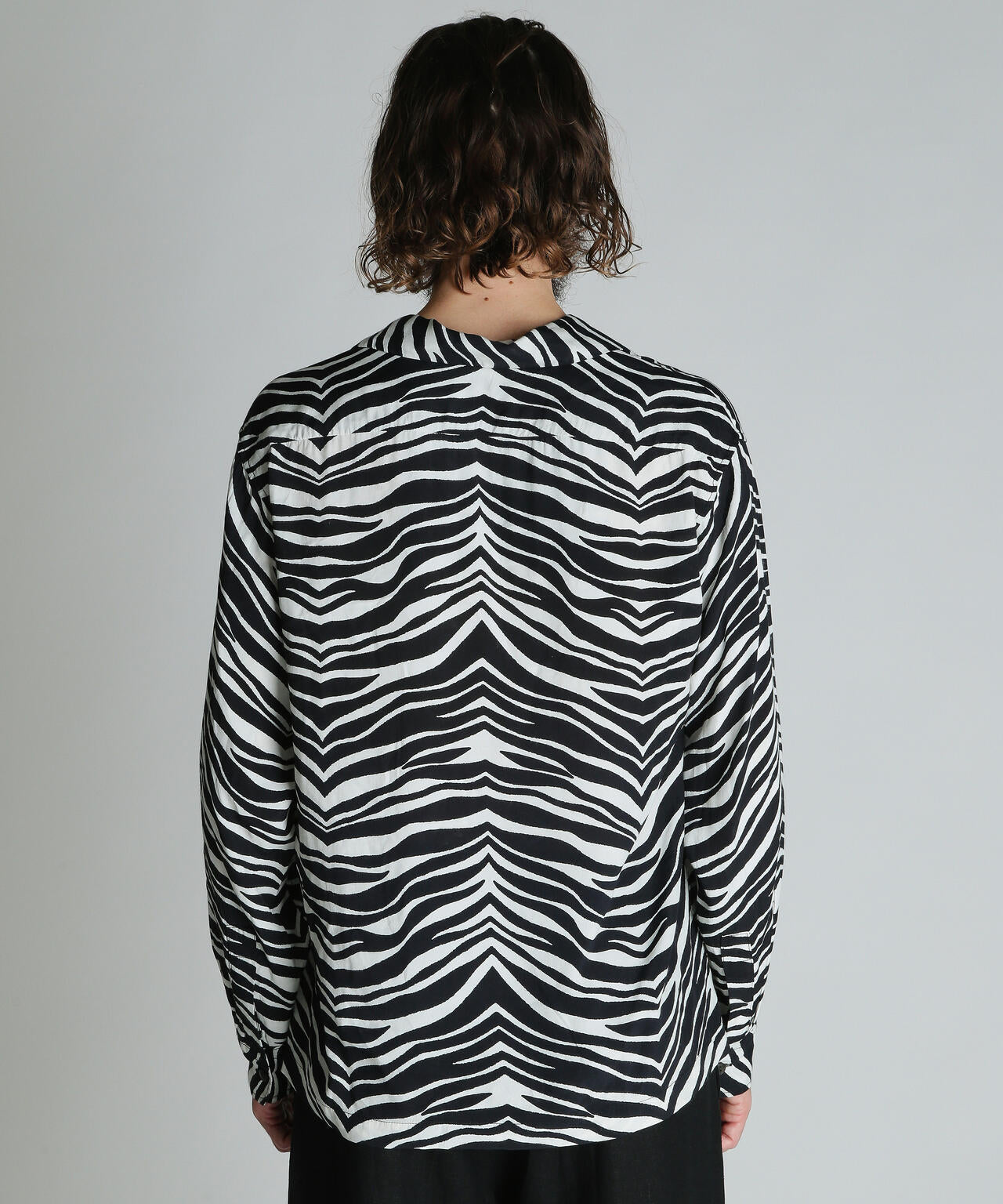 ZEBRA RAYON SHIRT/ゼブラレーヨンシャツ
