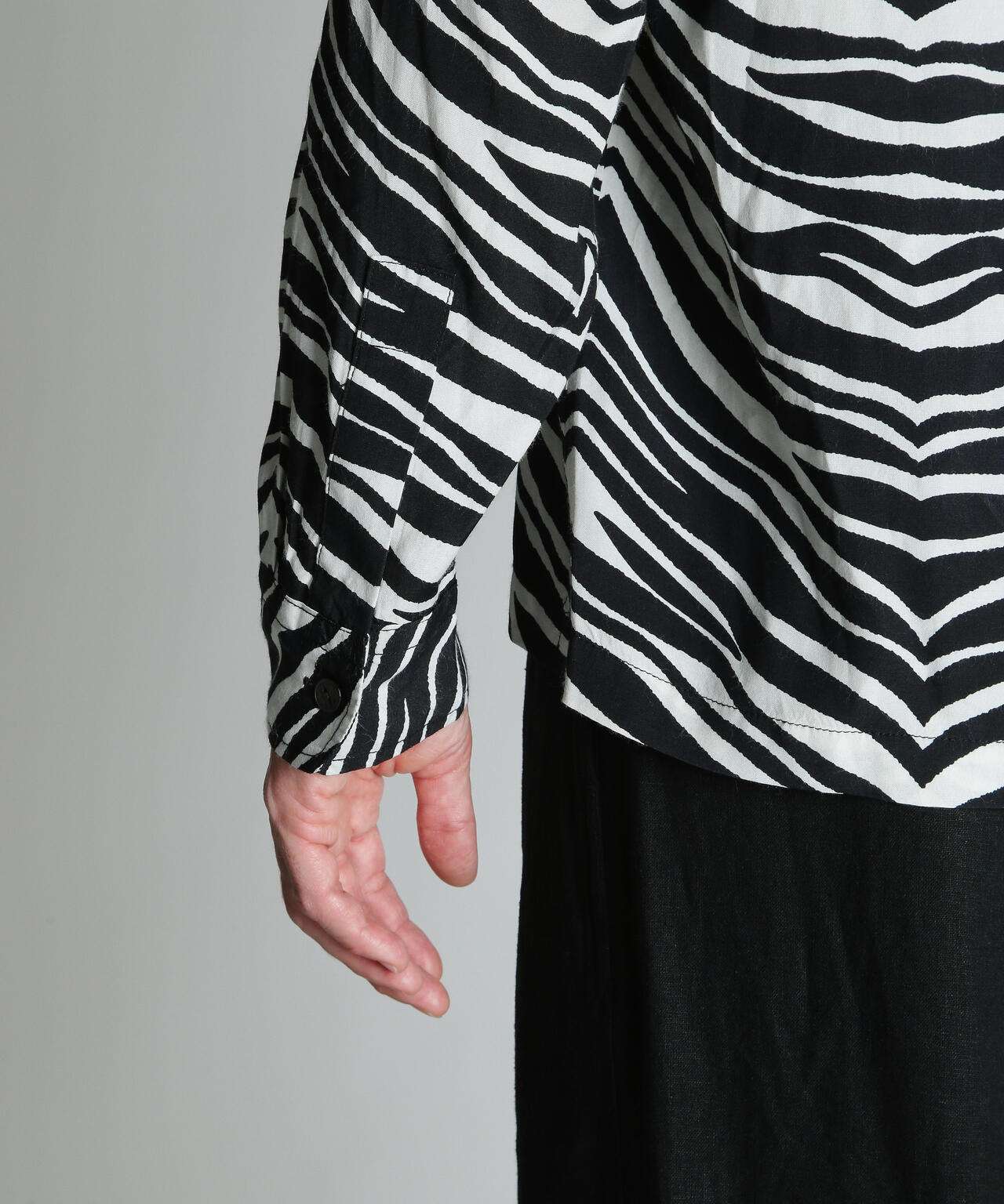 ZEBRA RAYON SHIRT/ゼブラレーヨンシャツ