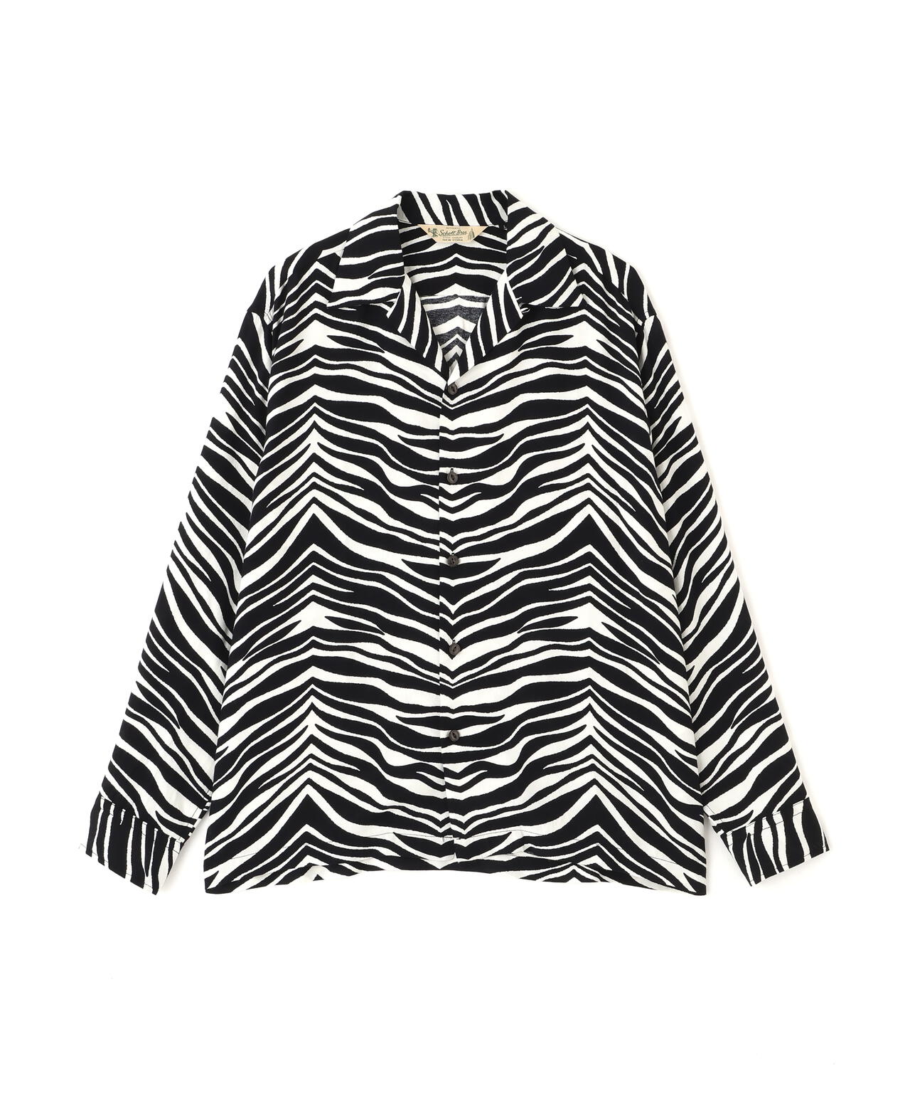 ZEBRA RAYON SHIRT/ゼブラレーヨンシャツ