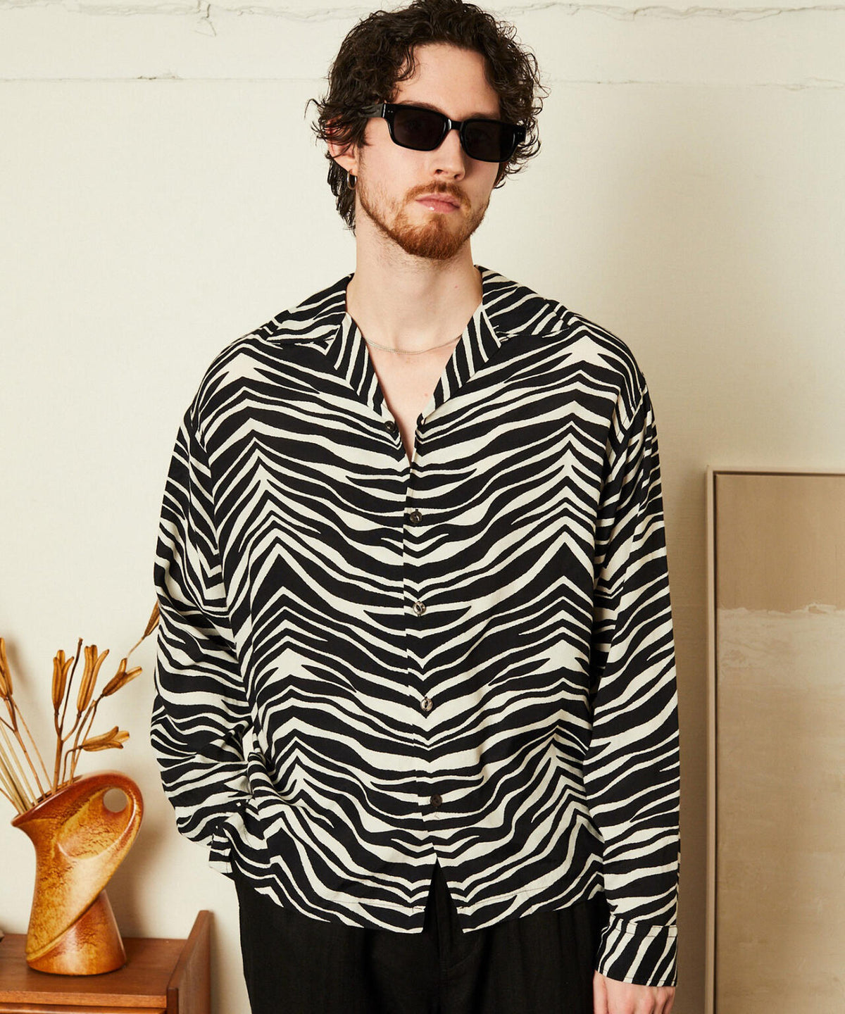 ZEBRA RAYON SHIRT/ゼブラレーヨンシャツ | Schott（ショット 