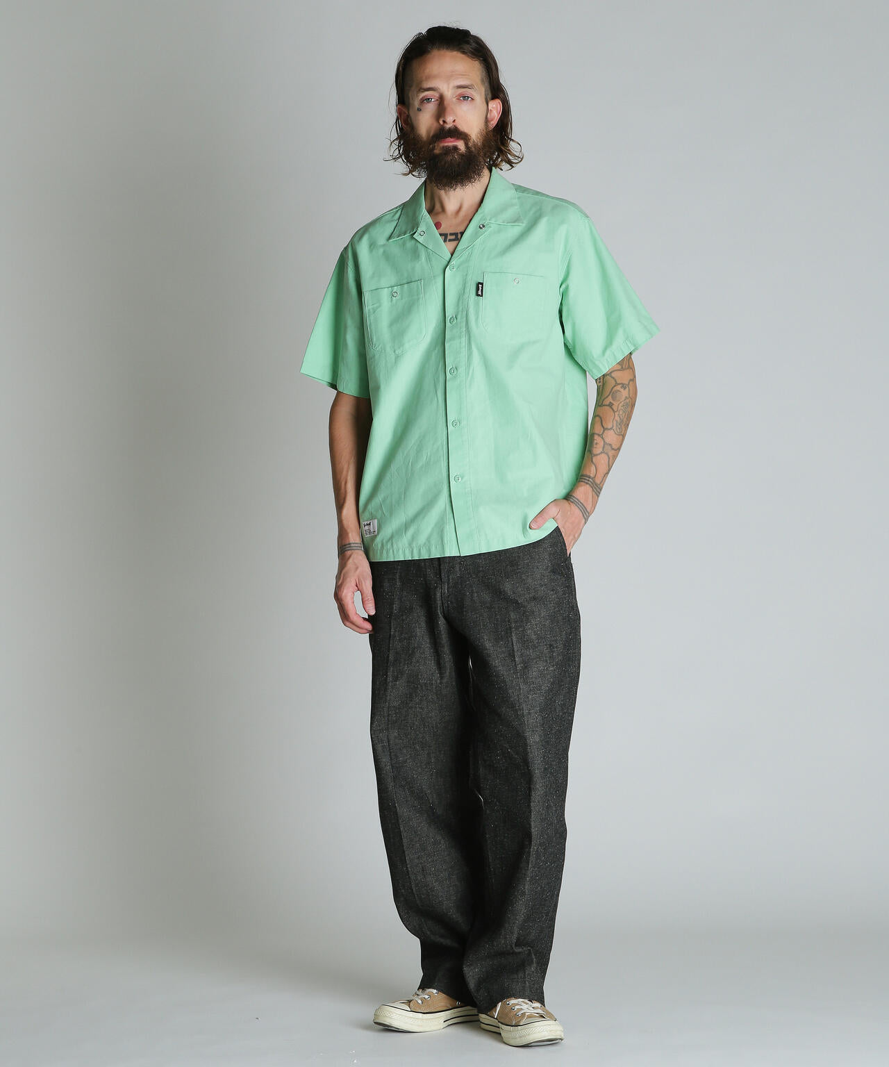 トップス NC PLAIN NC SHIRT/プレーン エヌシー シャツ | Schott（ショット