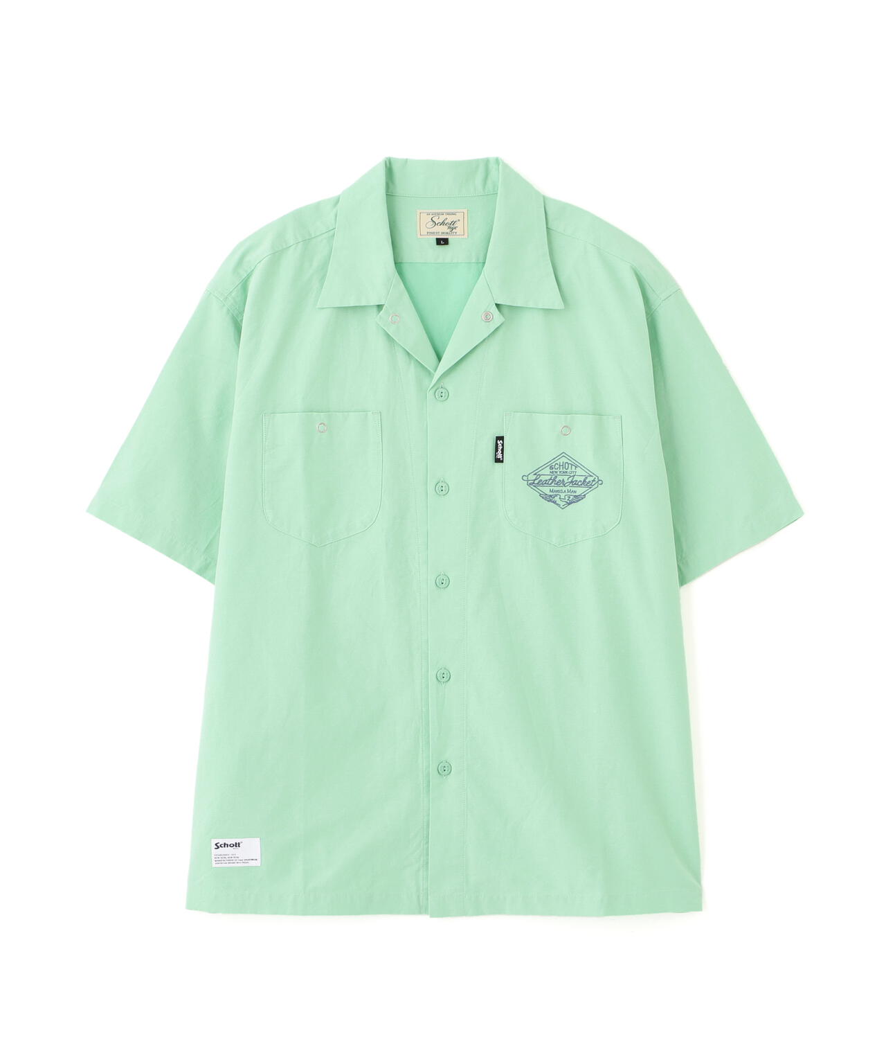 NC SHIRT EMB/エヌシー 刺繍 シャツ | Schott（ショット） ｜【公式