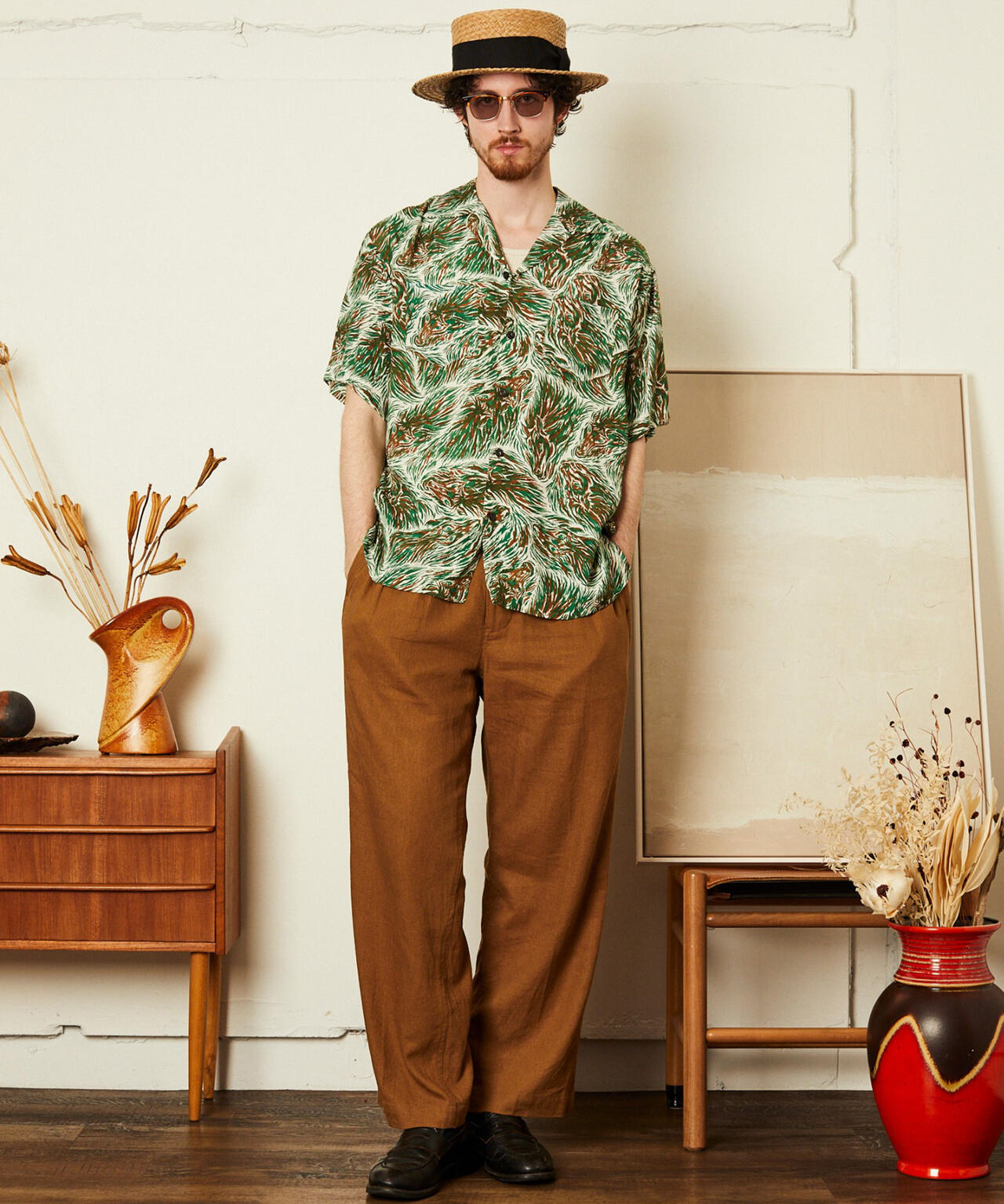 HORSE RAYON SHIRT/ホース レーヨン シャツ | Schott（ショット